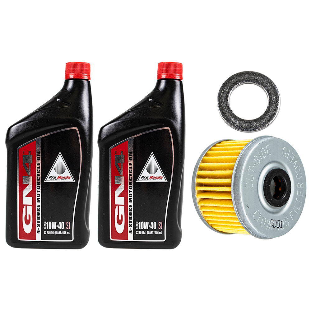 Honda FKOCK10635 GN4 Oil Change Kit X4 Sportrax EX 400 2 2000