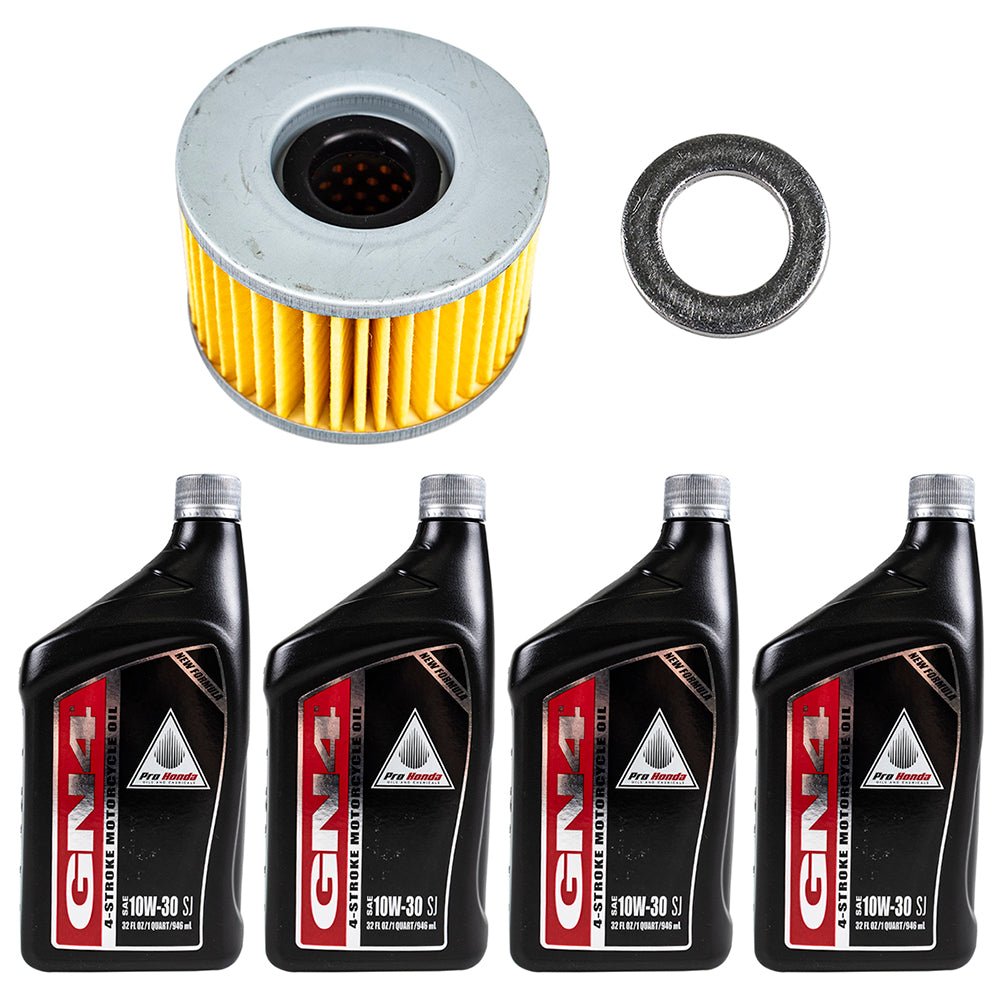 Honda FKOCK10638 GN4 Oil Change Kit Big Red 700 2012