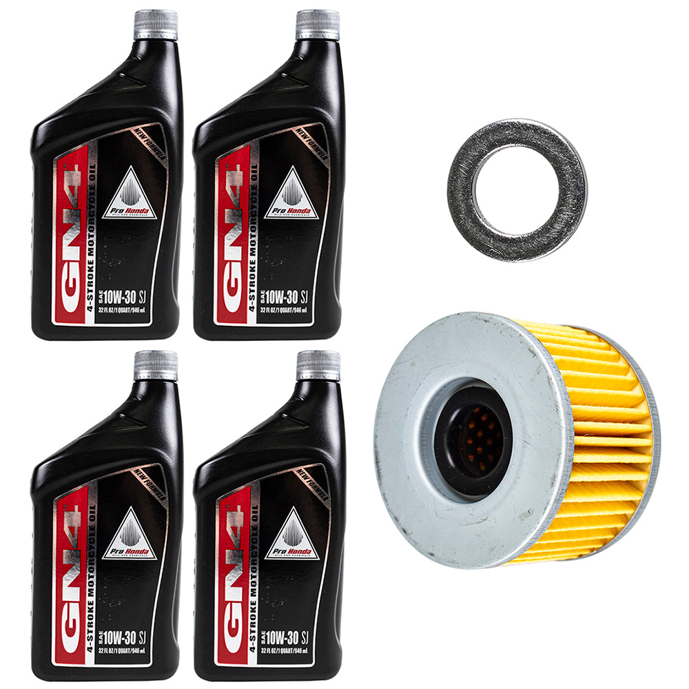 Genuine OEM Honda Oil Change Kit Big Red