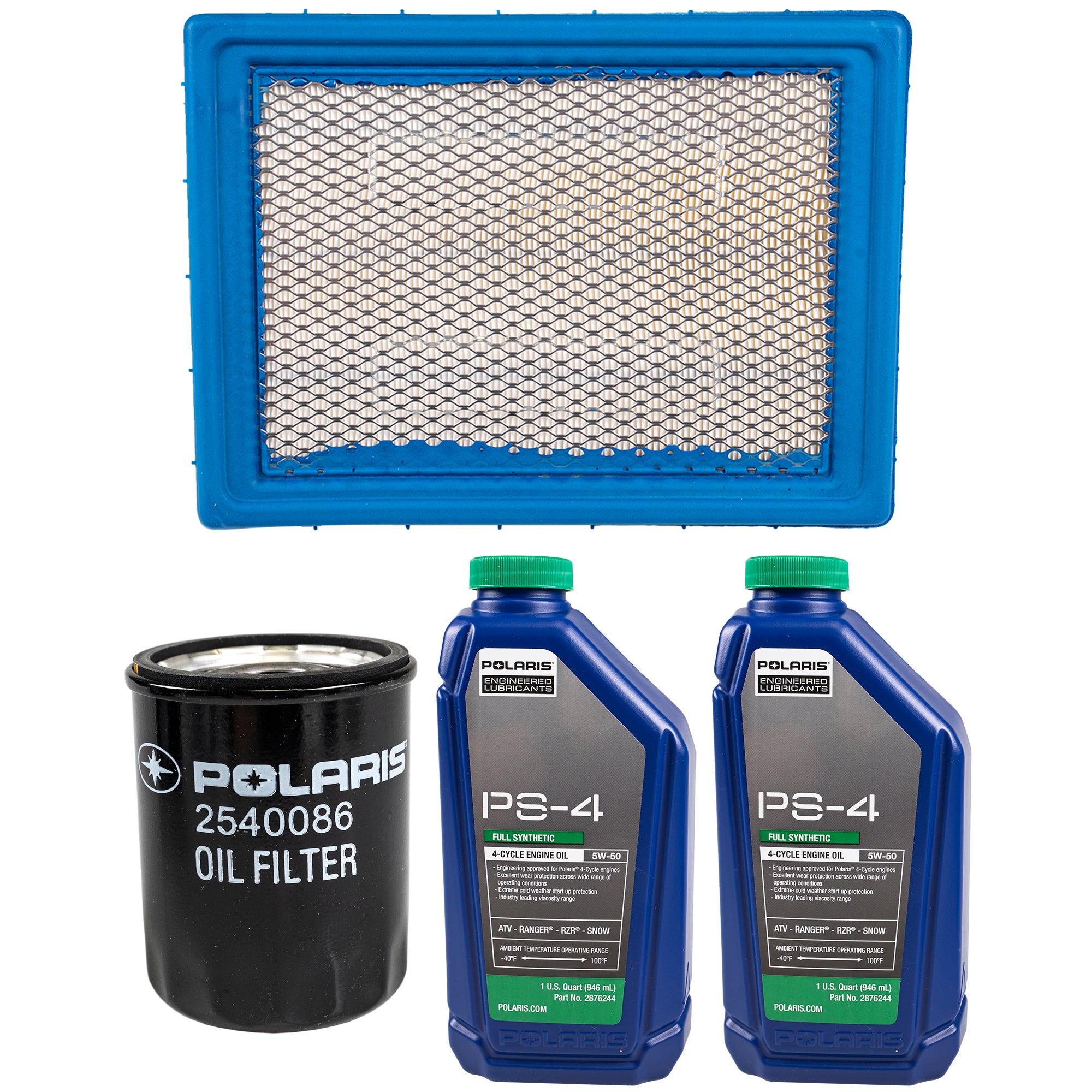 Polaris FKOCK10655 Oil Change Kit with Air Filter Ranger 570 2015