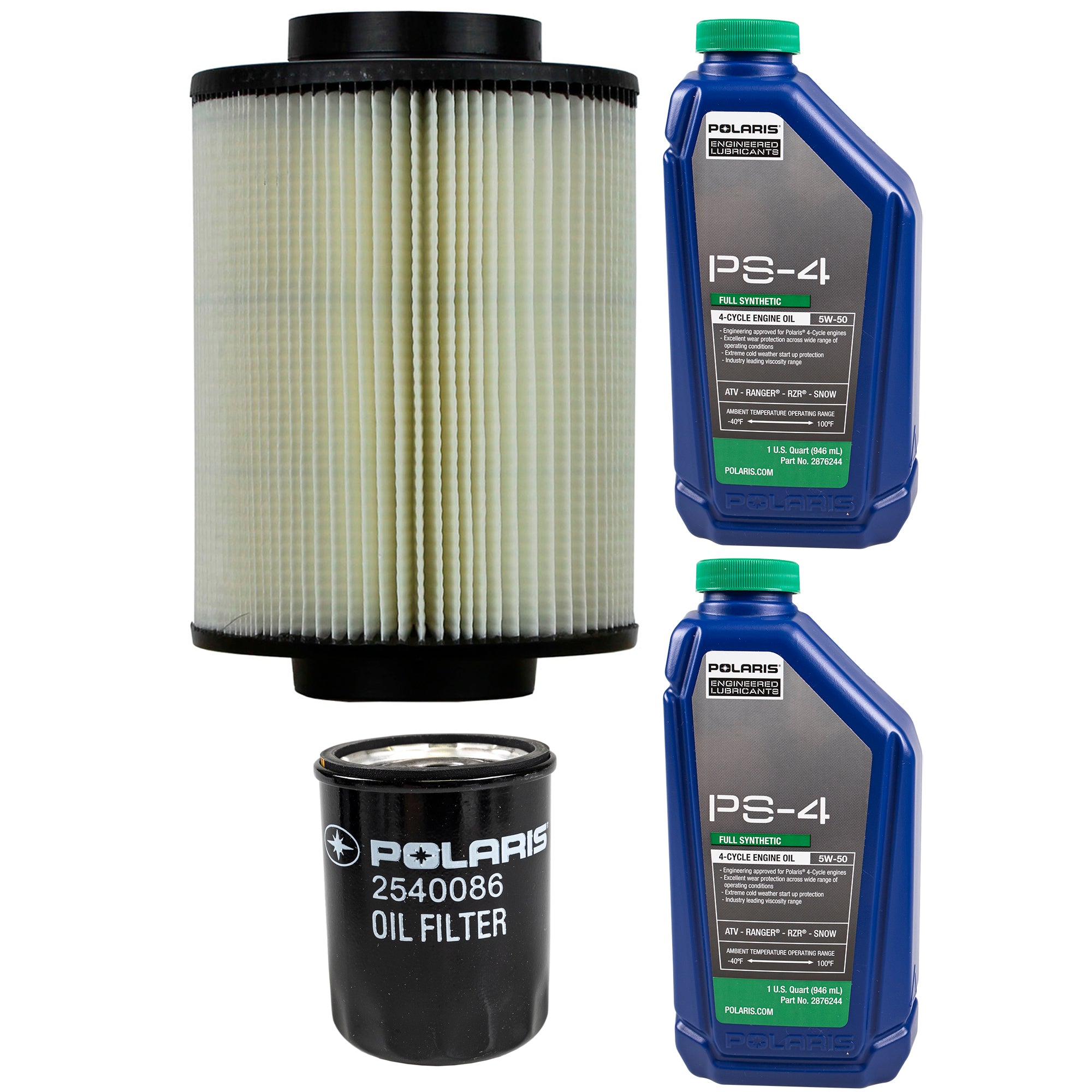 Genuine OEM Polaris Oil Change Kit RZR