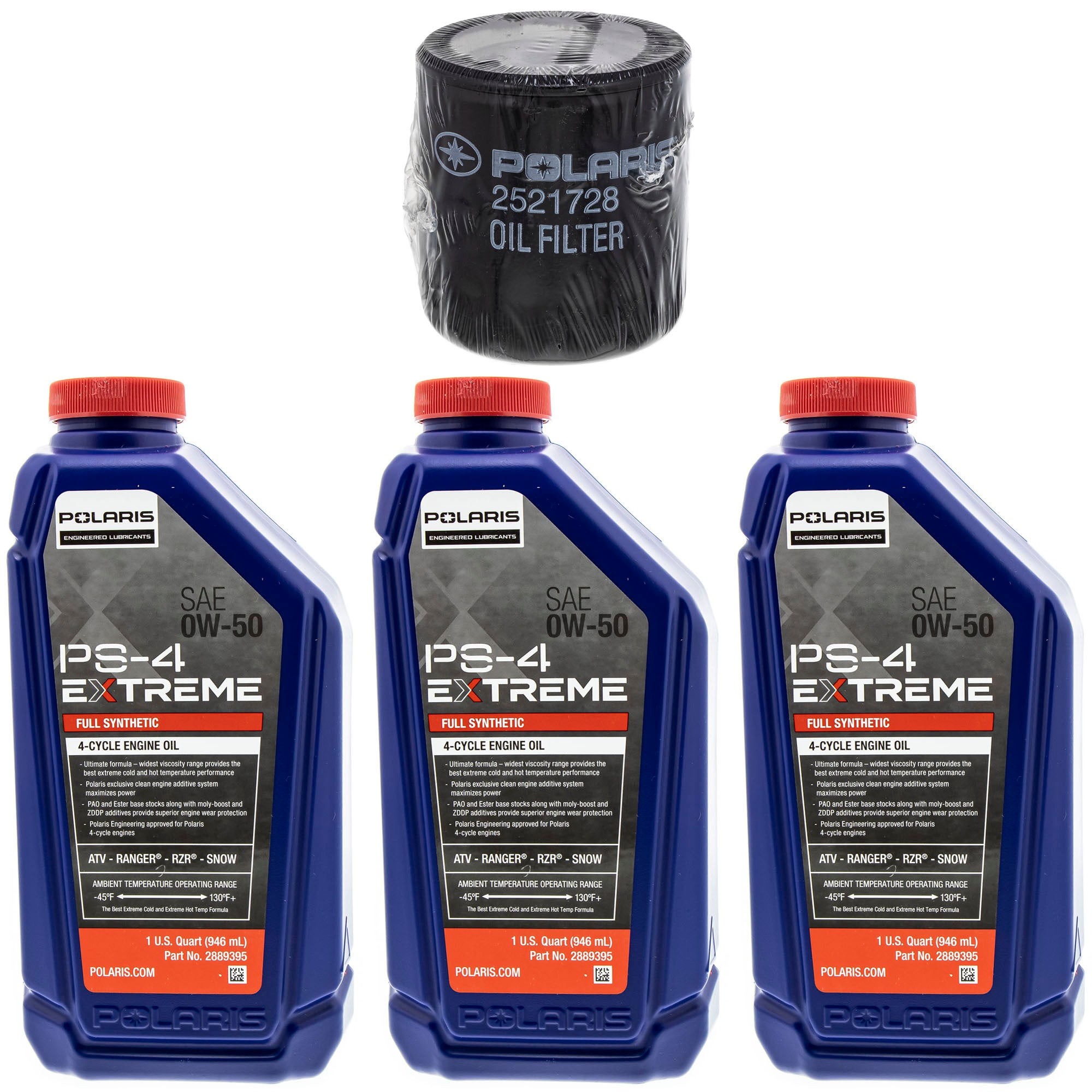 Polaris FKOCK20040 Oil Change Kit RZR 4 2022