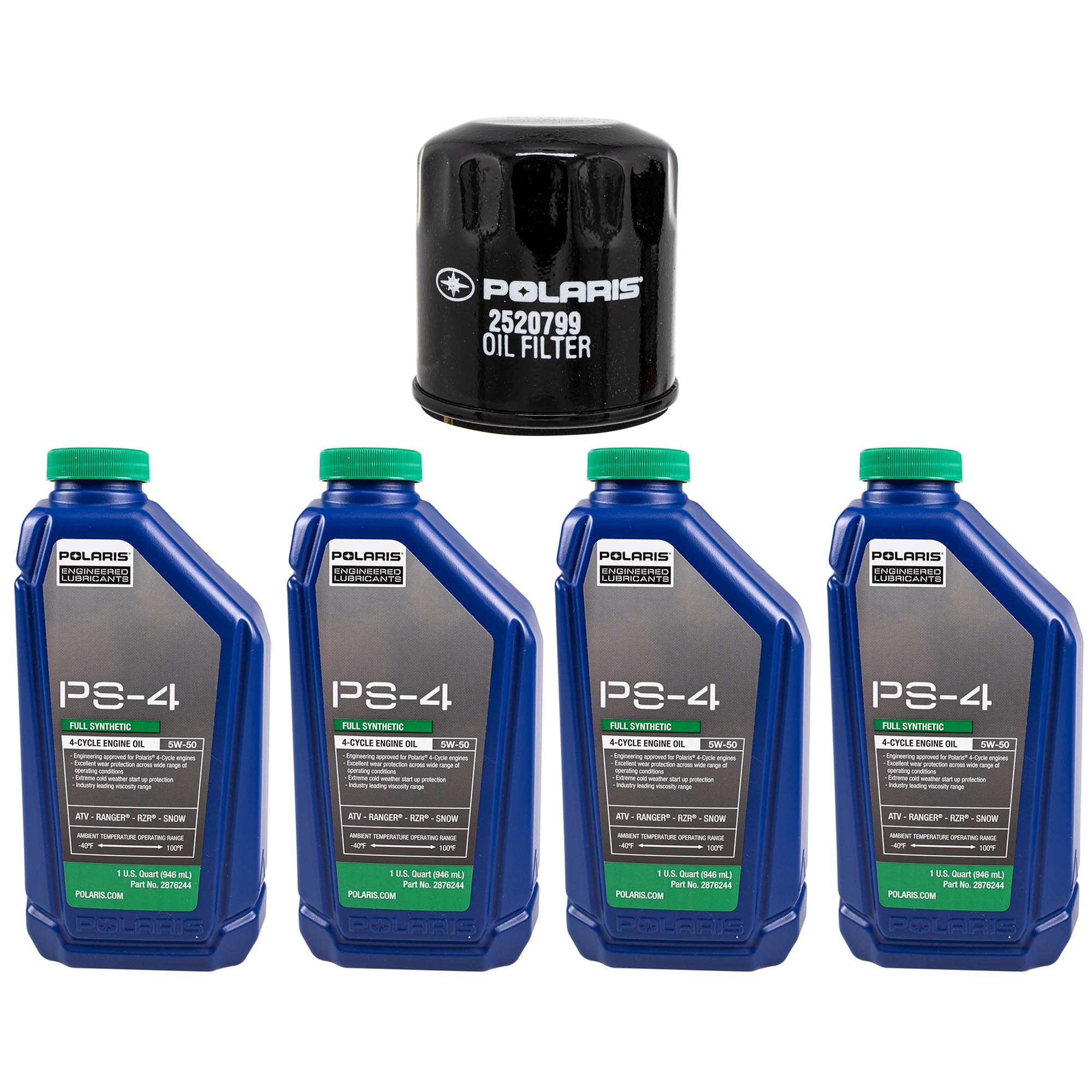 Polaris FKOCK20100 Oil Change Kit RZR 900 XP 4 2011-2012