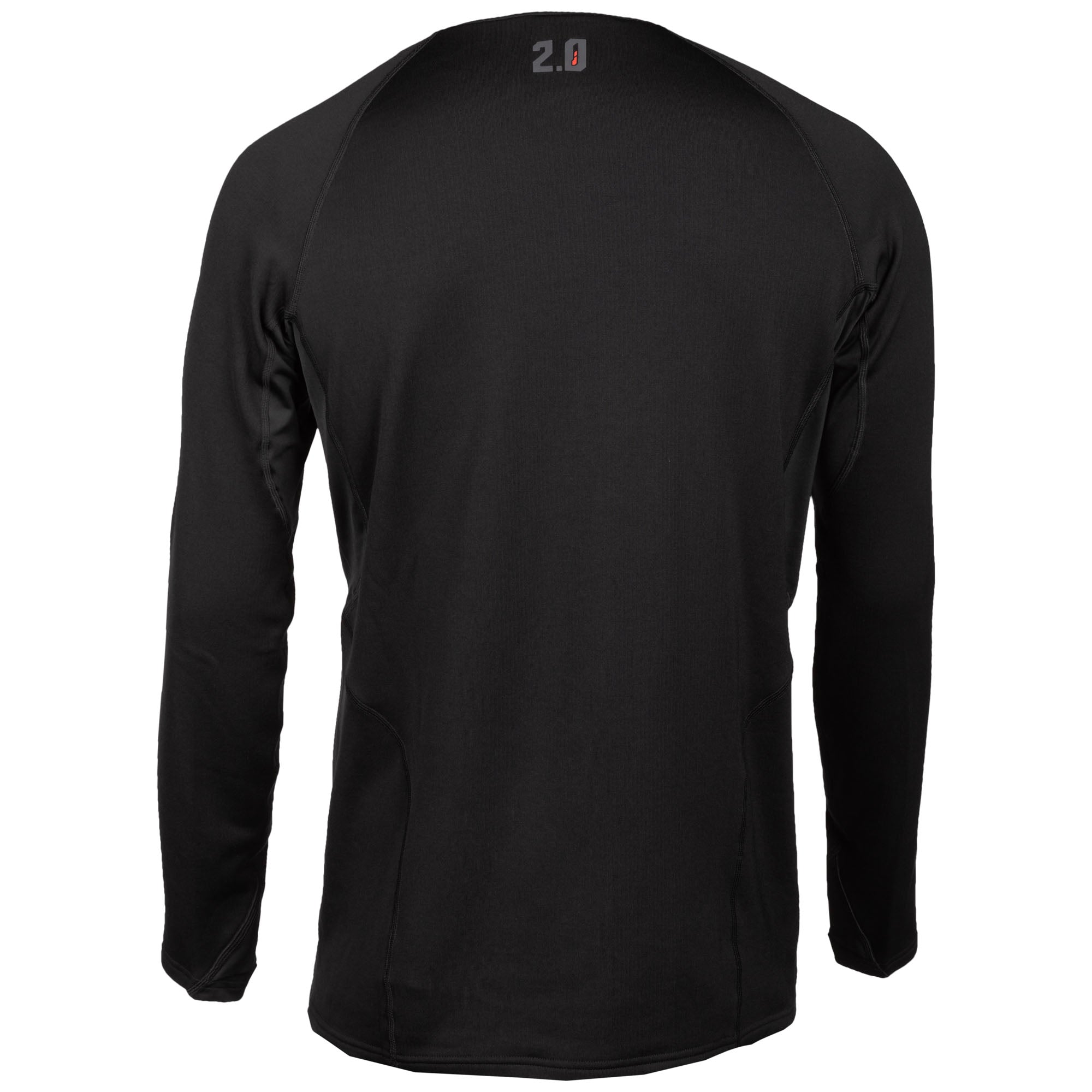 Klim Mens Aggressor Shirt 2.0 Base Layer Moisture Wicking Warm Comfort Black