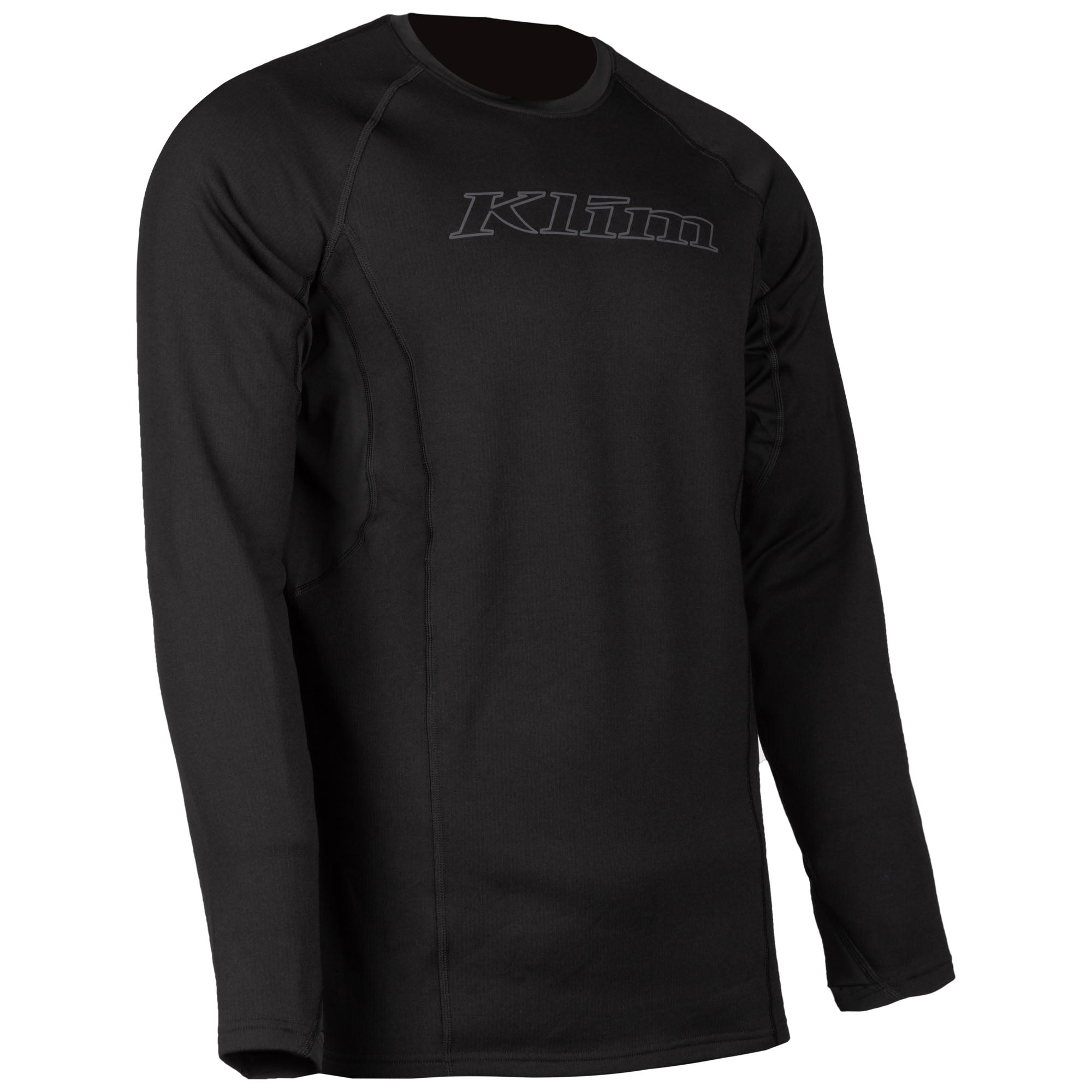 Klim Mens Aggressor Shirt 2.0 Base Layer Moisture Wicking Warm Comfort Black