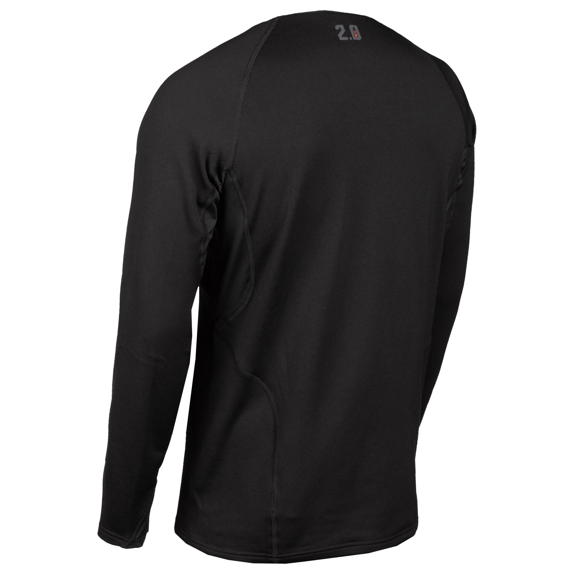 Klim Mens Aggressor Shirt 2.0 Base Layer Moisture Wicking Warm Comfort Black