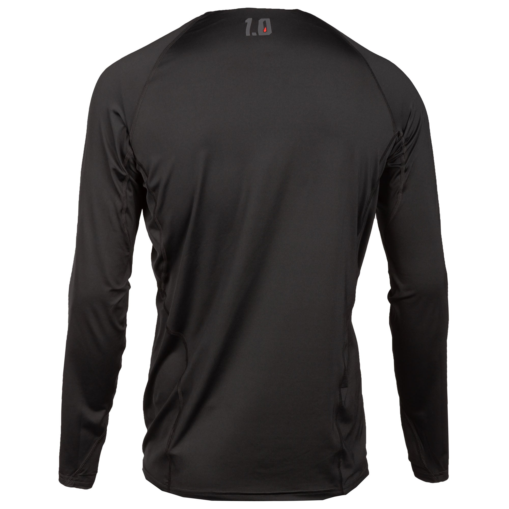Klim Mens Aggressor Shirt 1.0 Base Layer Moisture Wicking Athletic Fit Black