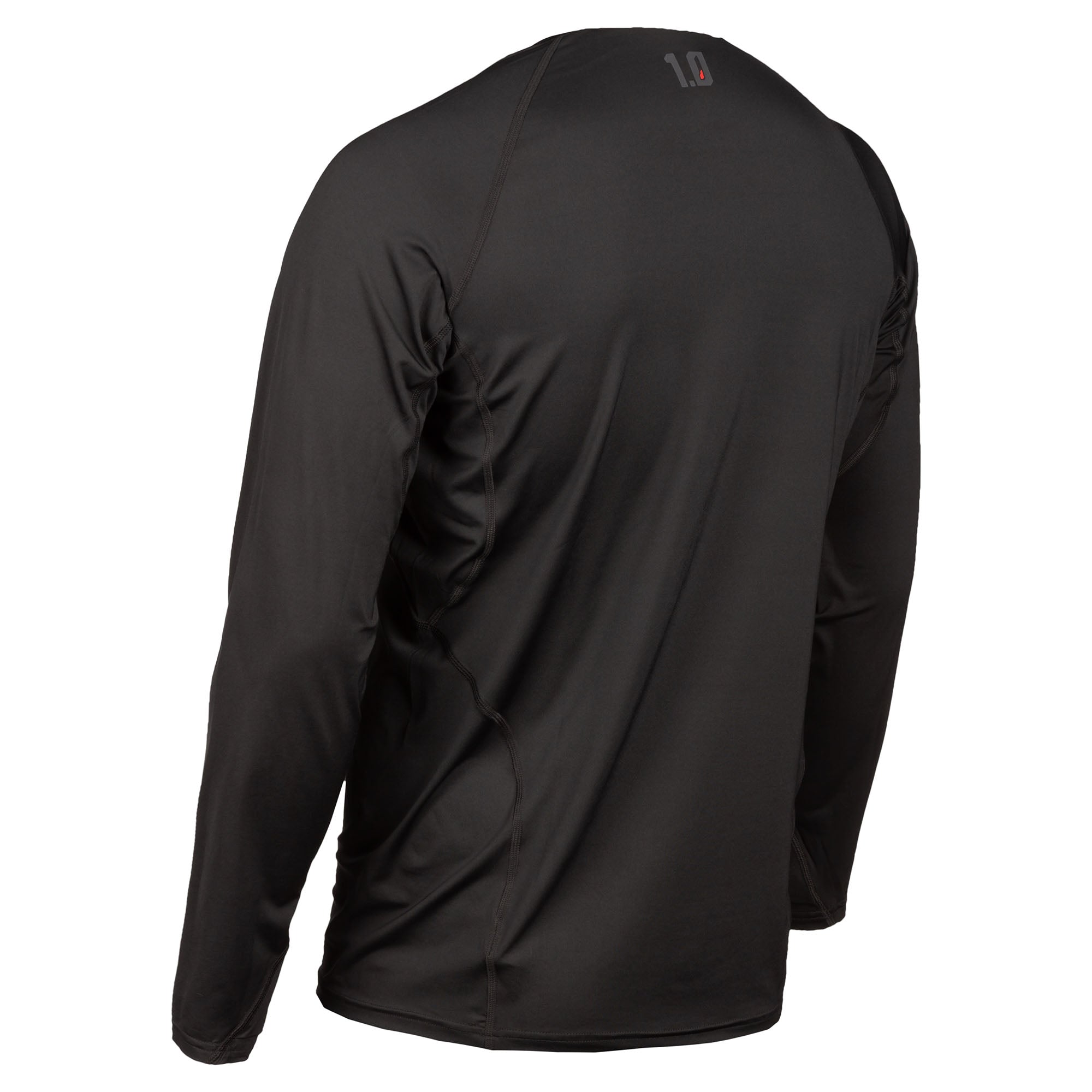 Klim Mens Aggressor Shirt 1.0 Base Layer Moisture Wicking Athletic Fit Black