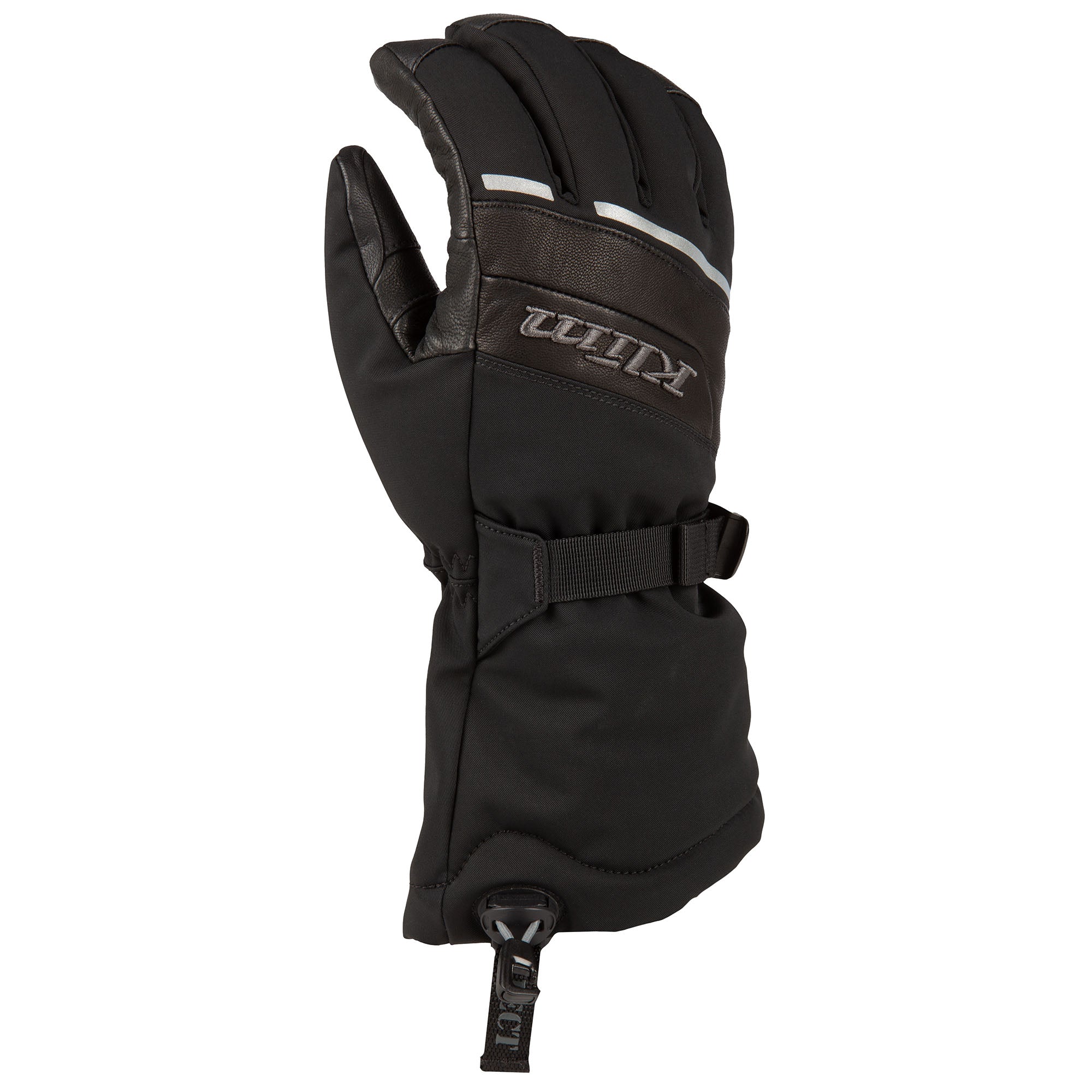 Klim Blaze Gauntlet Gloves Black/Asphalt Unisex-Adult