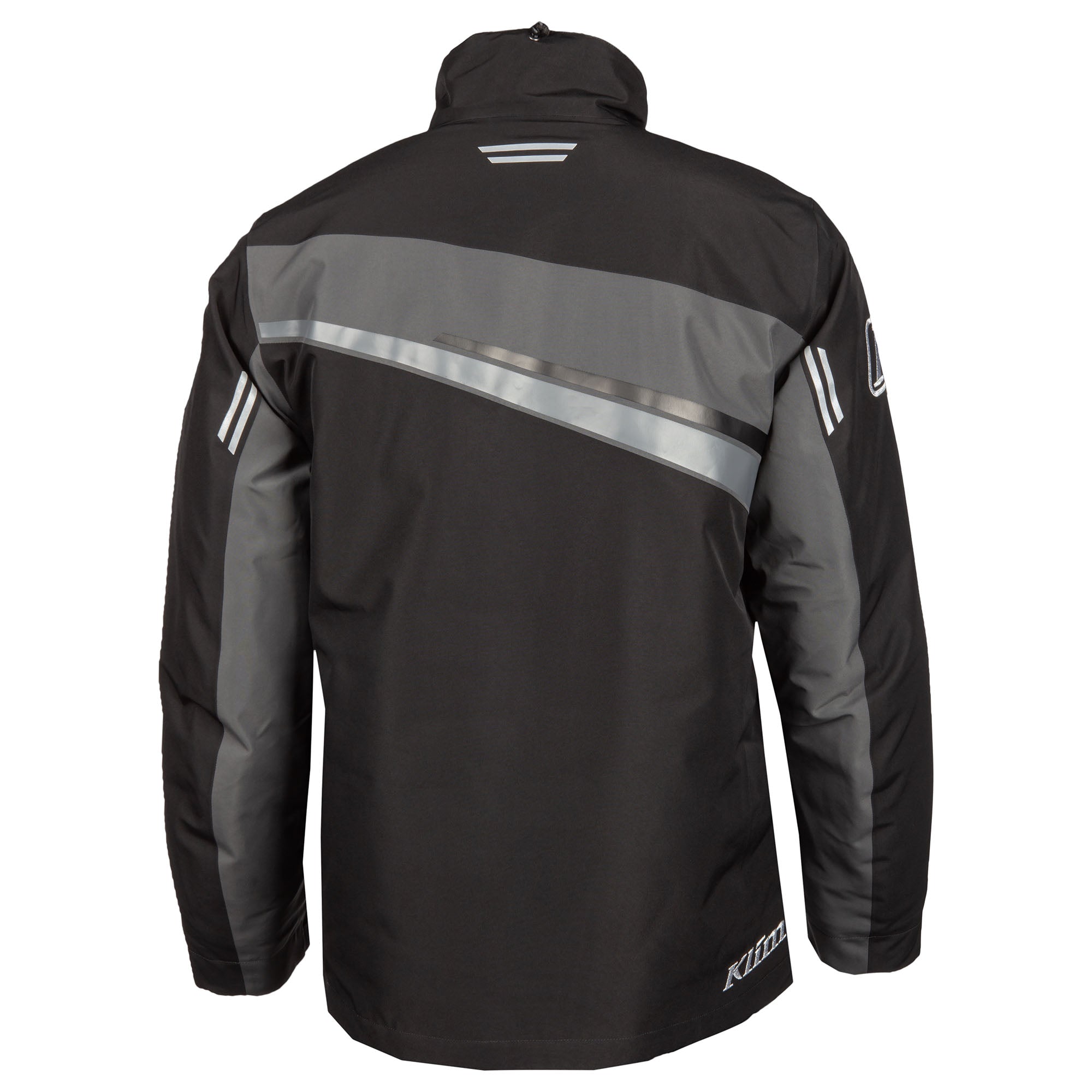 Klim Mens Kaos Snowmobile Jacket Waterproof Lightweight Breathable Black Asphalt