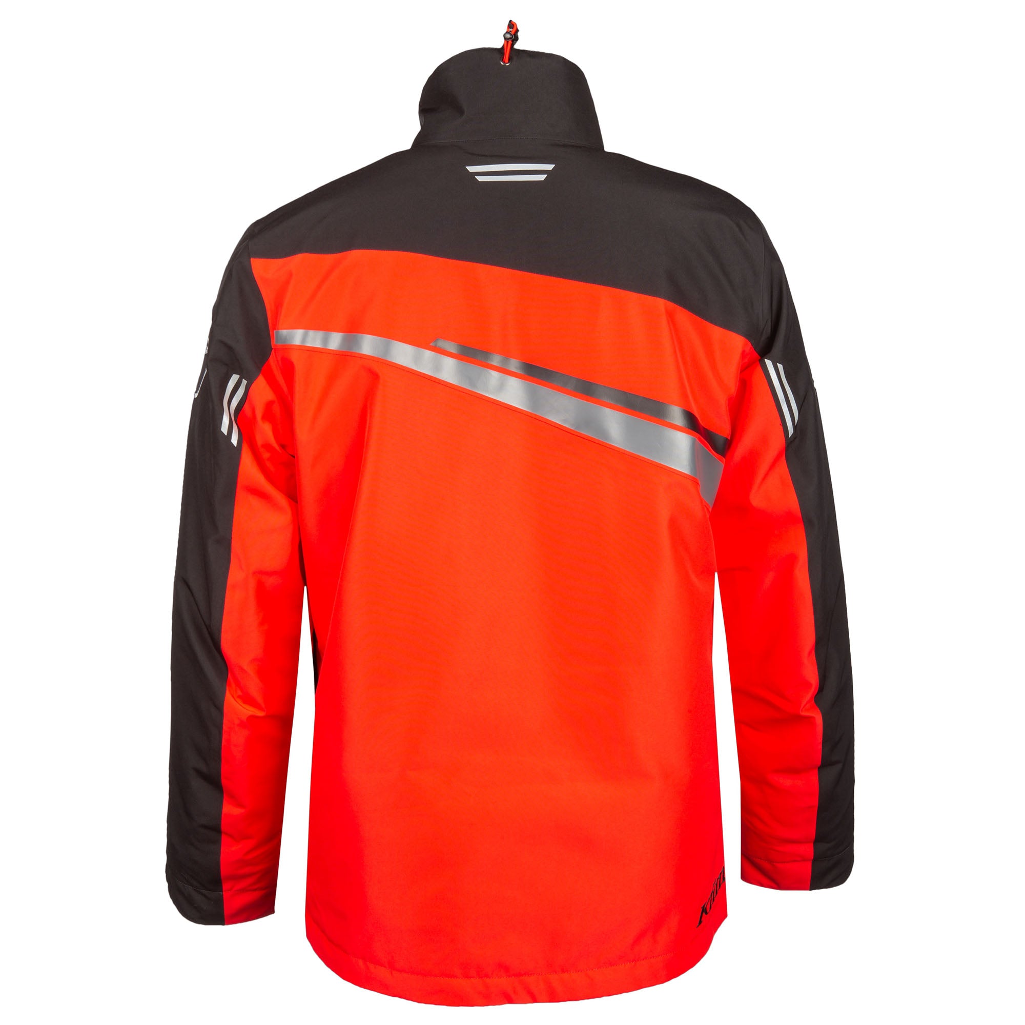 Klim Mens Kaos Snowmobile Jacket Waterproof Lightweight Black High Risk Red