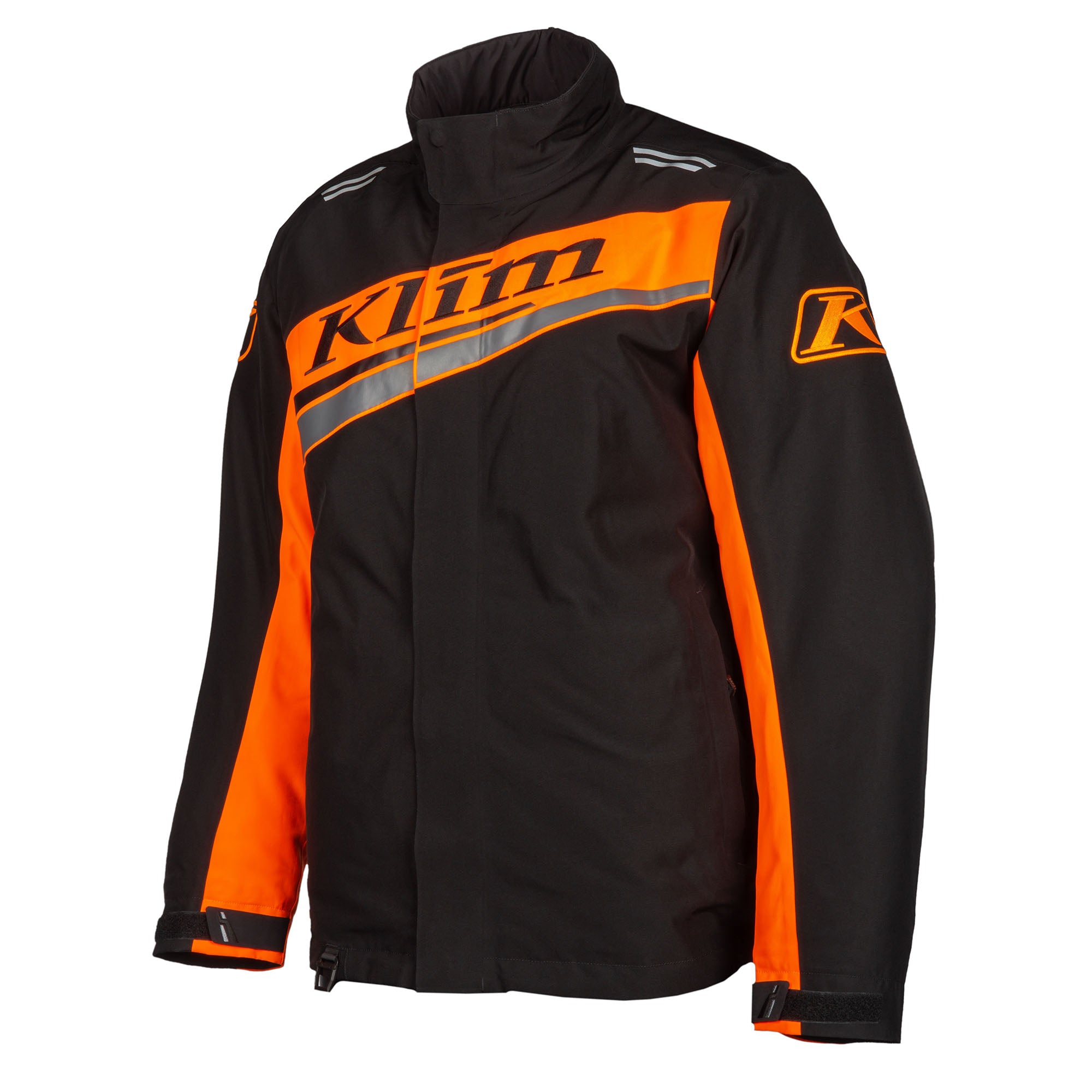 Klim Kaos Jacket Black/Strike Orange Mens