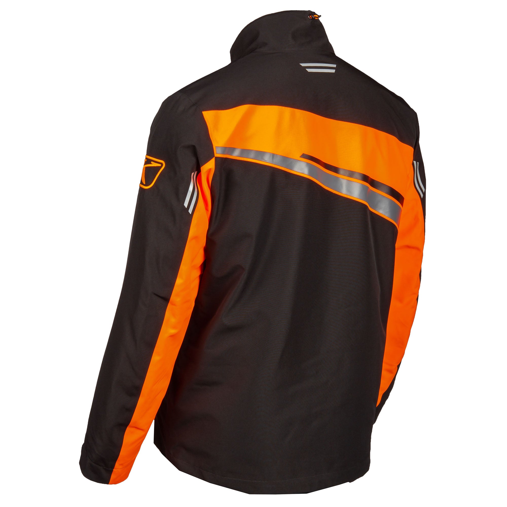 Klim Mens Kaos Snowmobile Jacket Waterproof Lightweight Black Strike Orange
