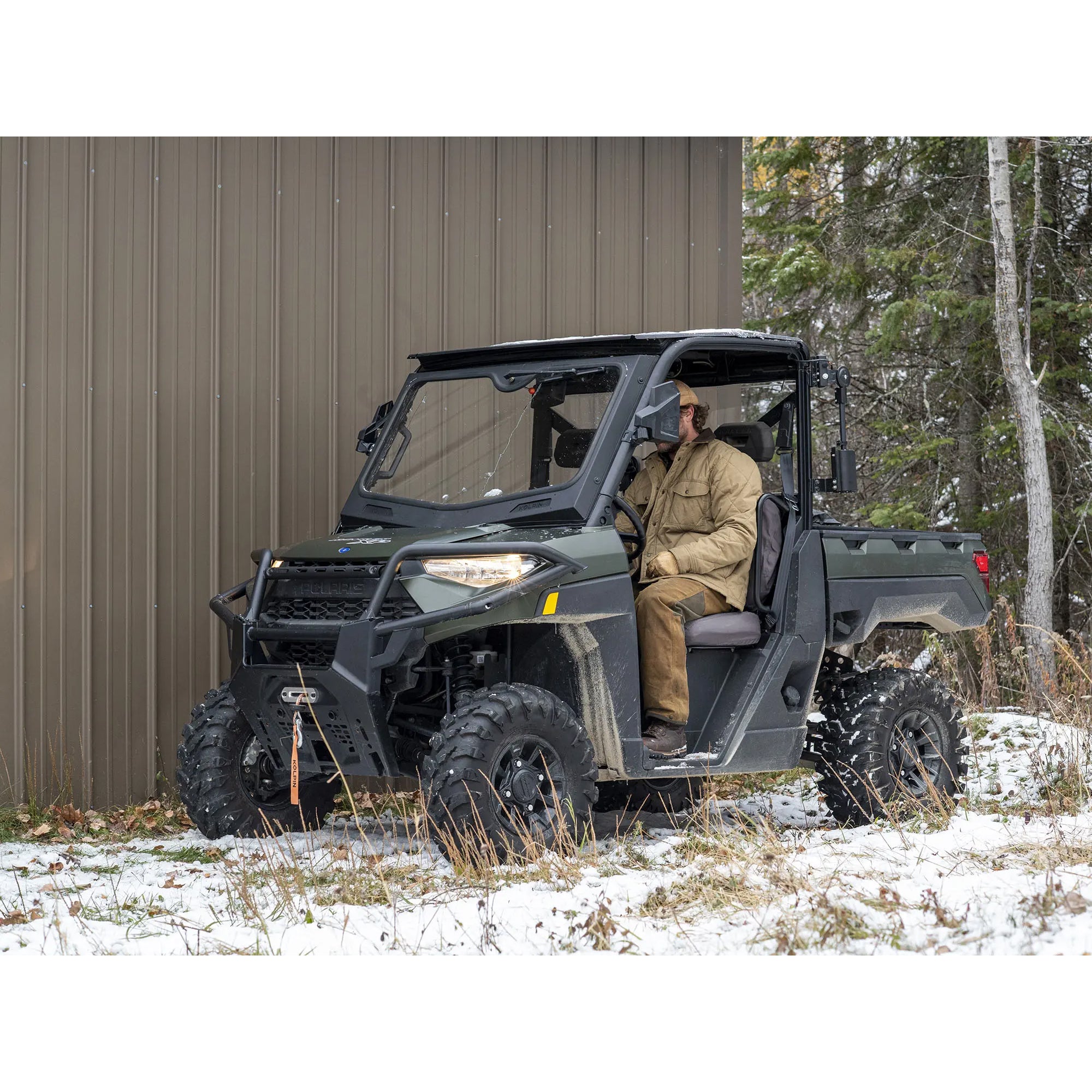 Kolpin 26-3000 Quick-Mount Winch 4500 LB Synthetic Rope for Polaris Ranger