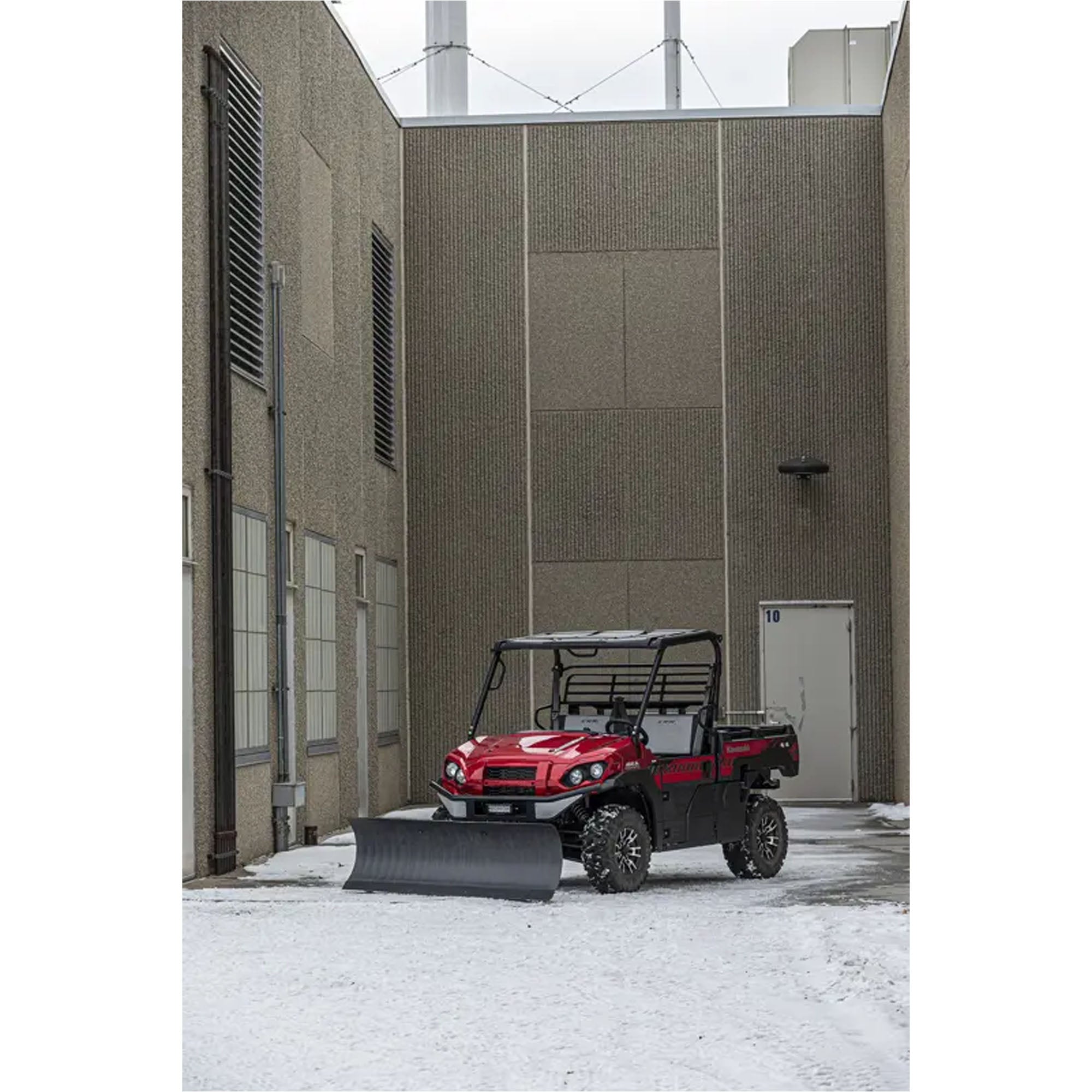 Kolpin 31-2072 72" Poly Snow Plow Blade w Shoes Wear Bar