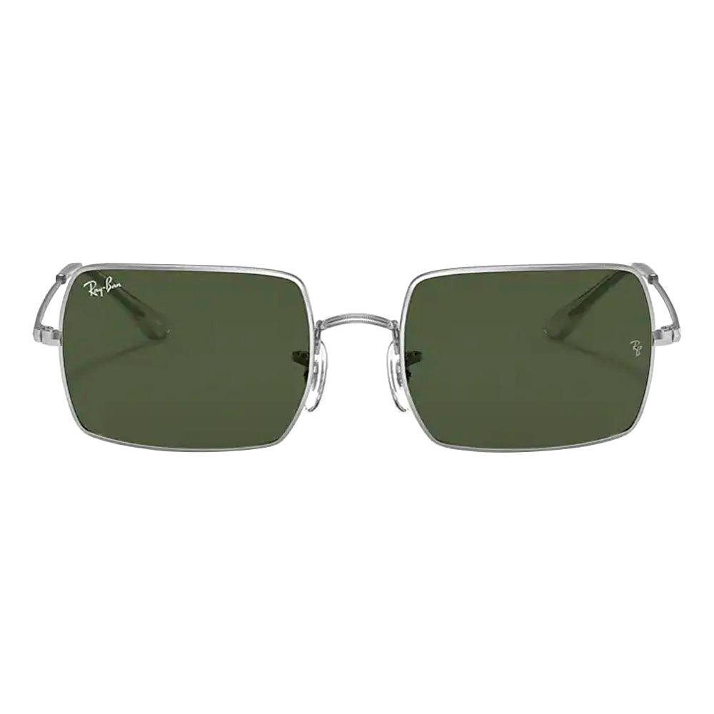Ray-Ban Silver Frames with G-15 Green Lens