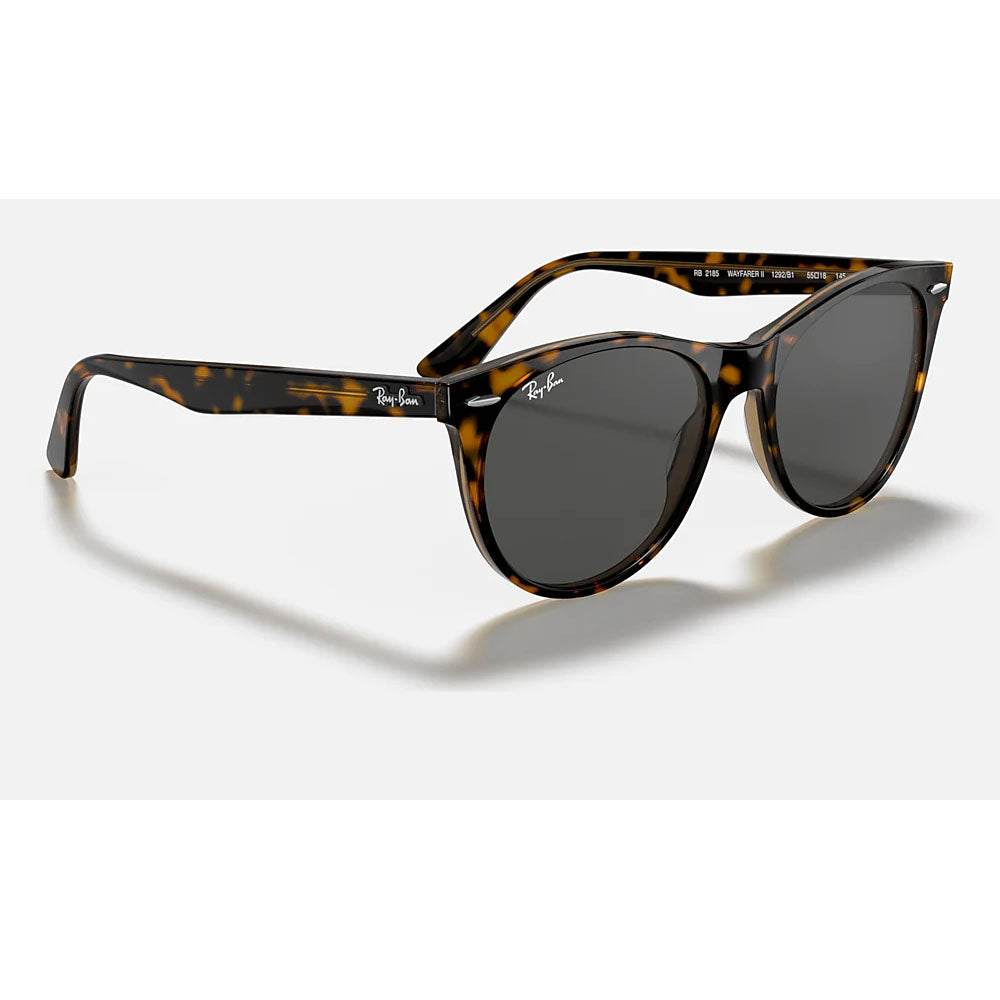 Ray-Ban Wayfarer II Round Sunglasses RB2185-1292B1-52