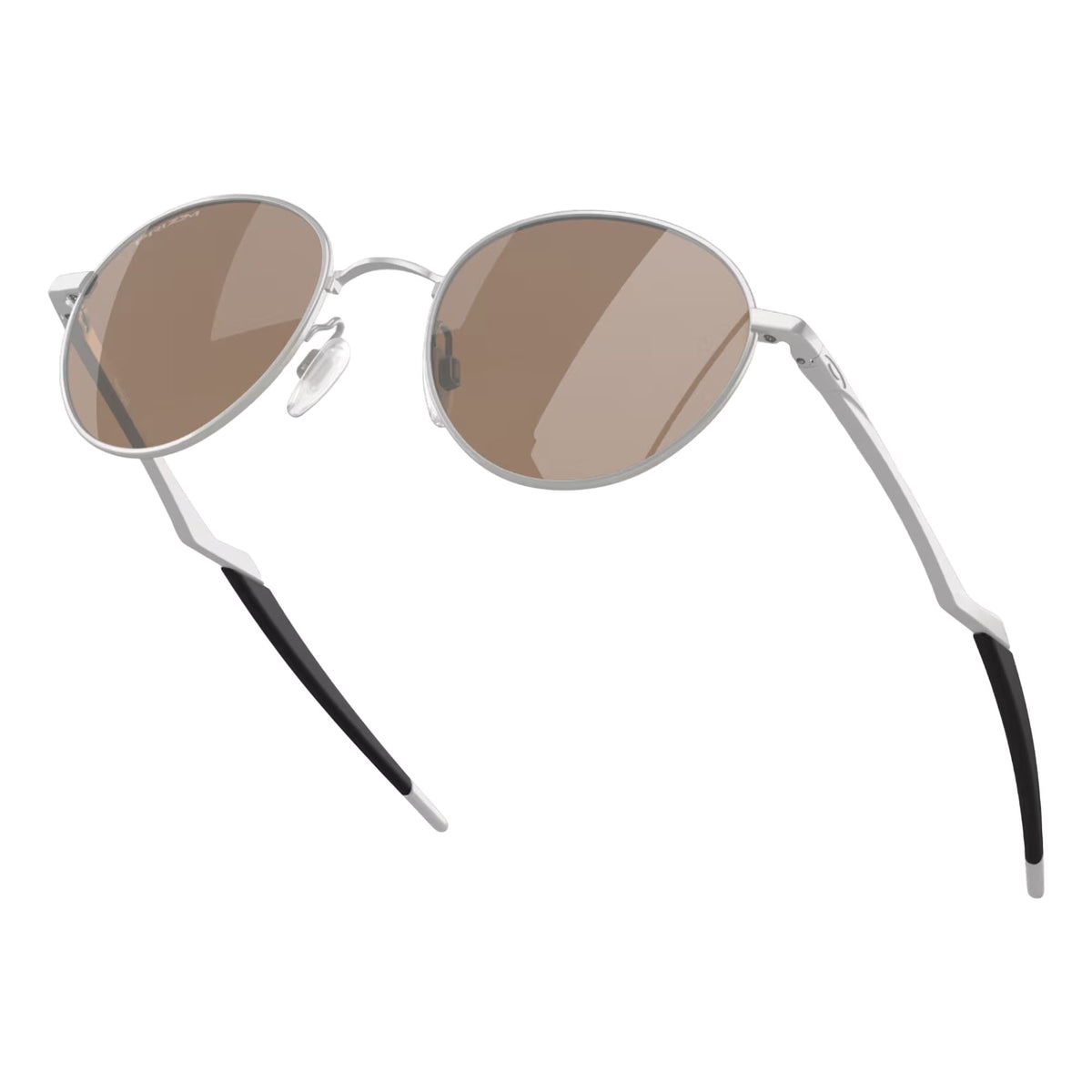 Open-Box.Oakley Men's Terrigal Round Sunglasses,Satin Chrome/Prizm ,51 mm SDP690
