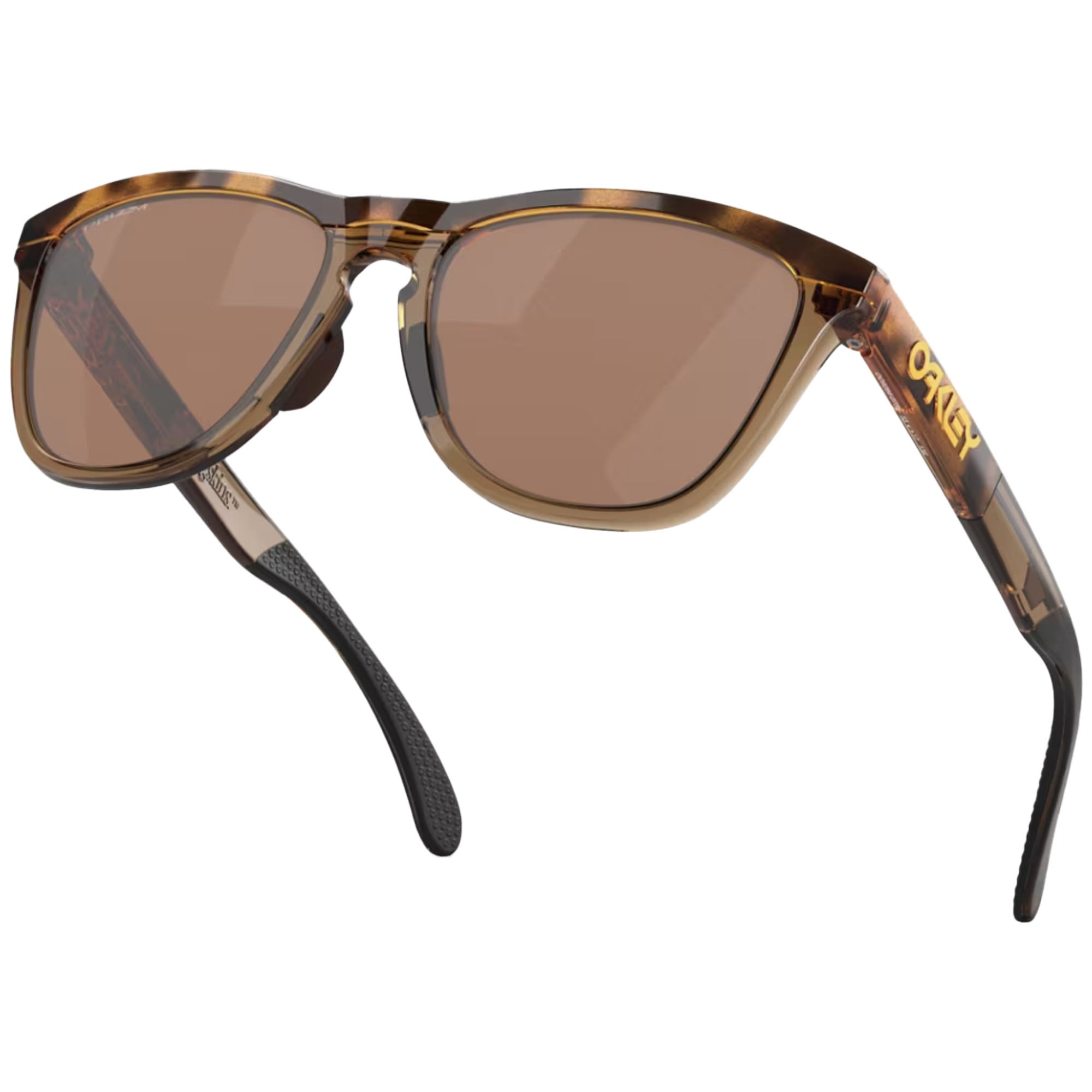 Oakley OO9284-0755 Frogskins Range Prizm Tungsten Polarized Lenses Brown Tortoise Frame