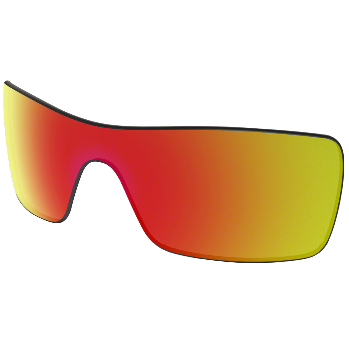 Oakley Batwolf Sunglasses Replacement Lenses Ruby Iridium 43-359