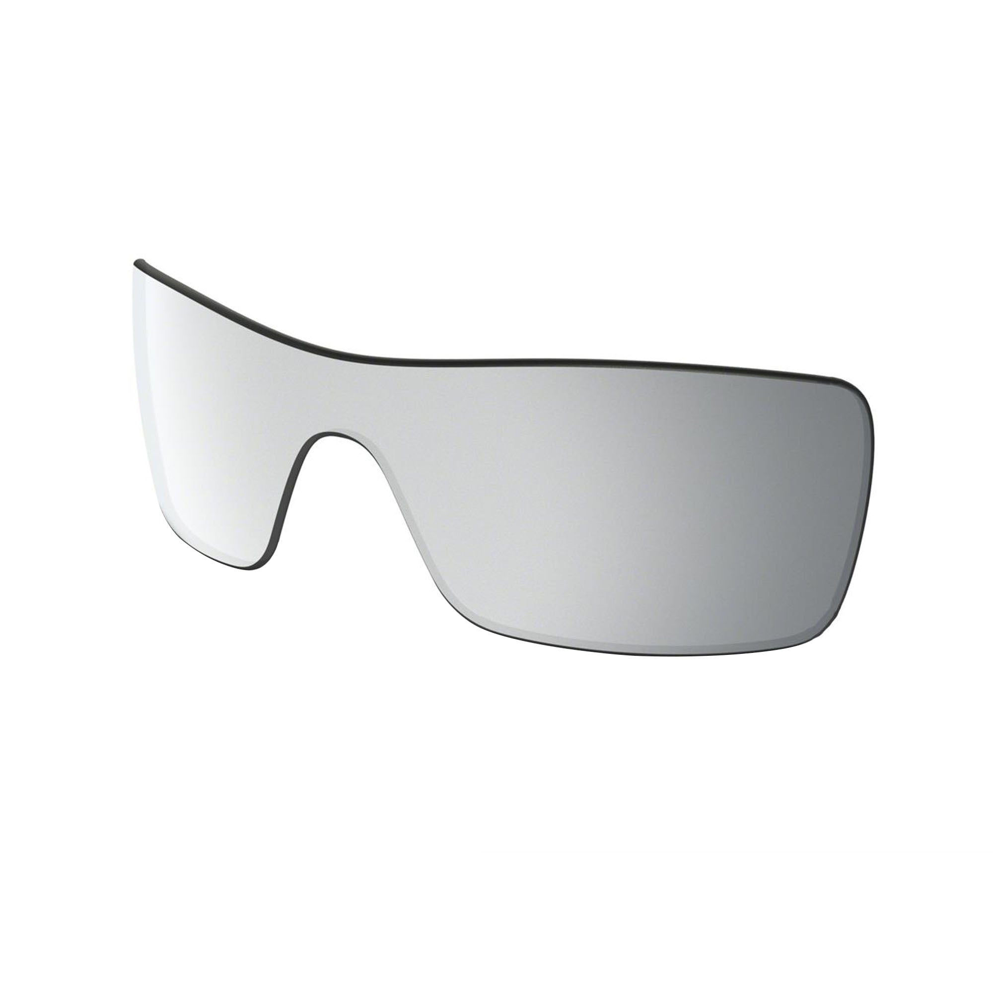 Luxottica Oakley 42-074 Batwolf Sunglasses Replacement Lenses Chrome Iridium