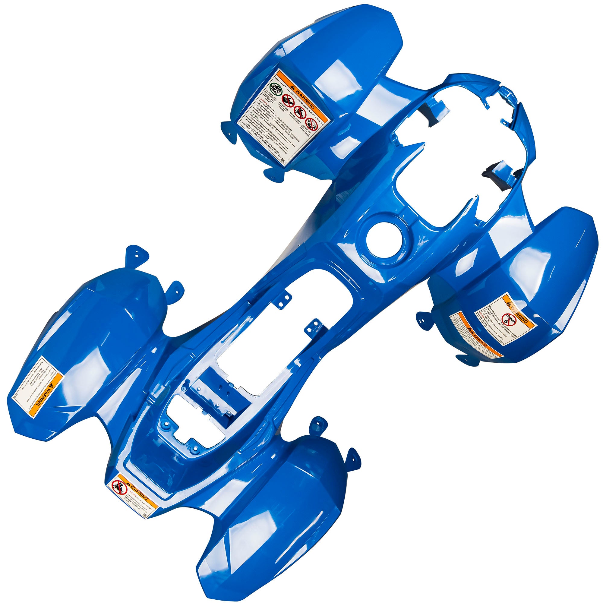 Polaris 0454222-619 Voodoo Blue Cab Assembly Outlaw 50 2014-2016