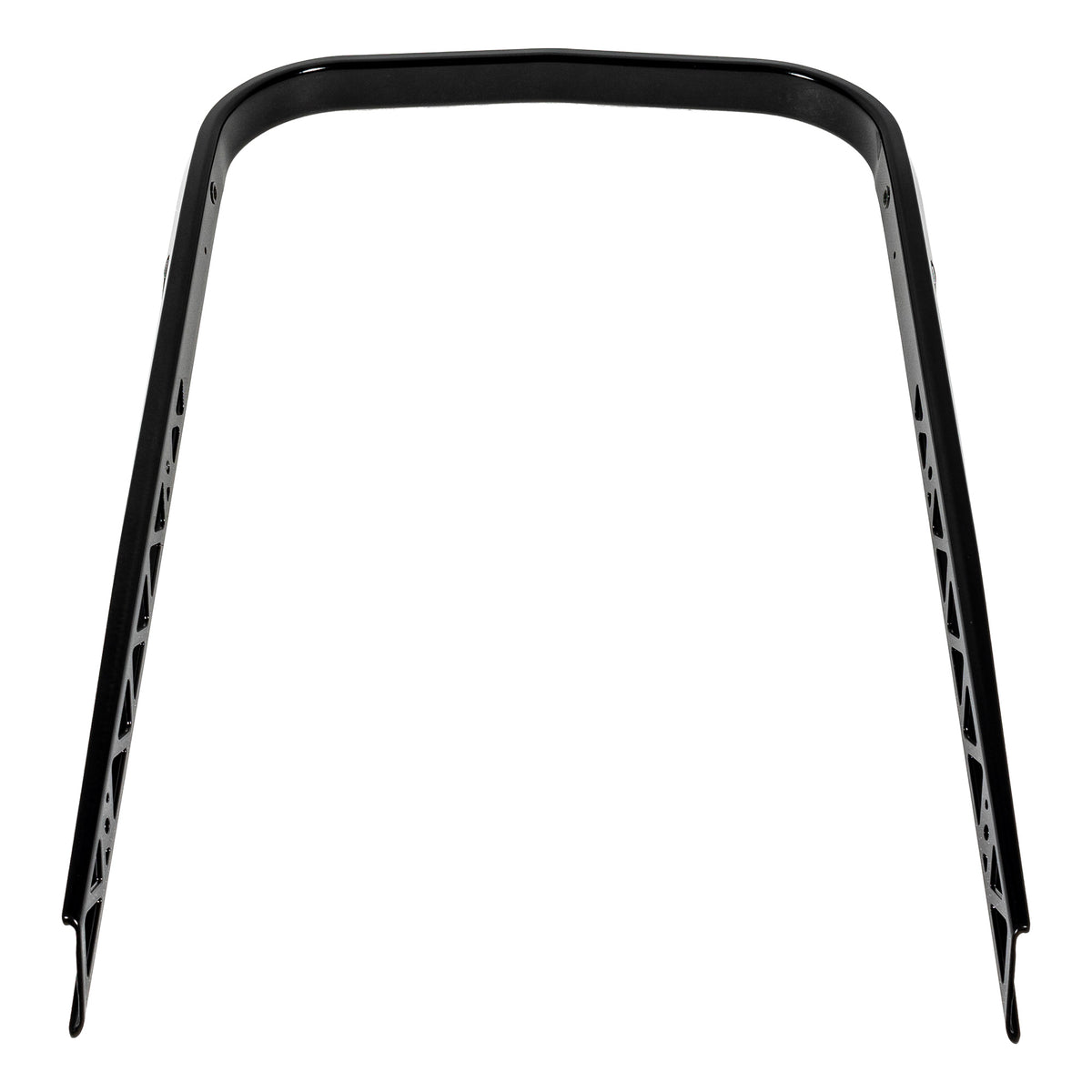 Polaris Gloss Black Aluminum Rear TP129 Bumper 1023919-067 additional view