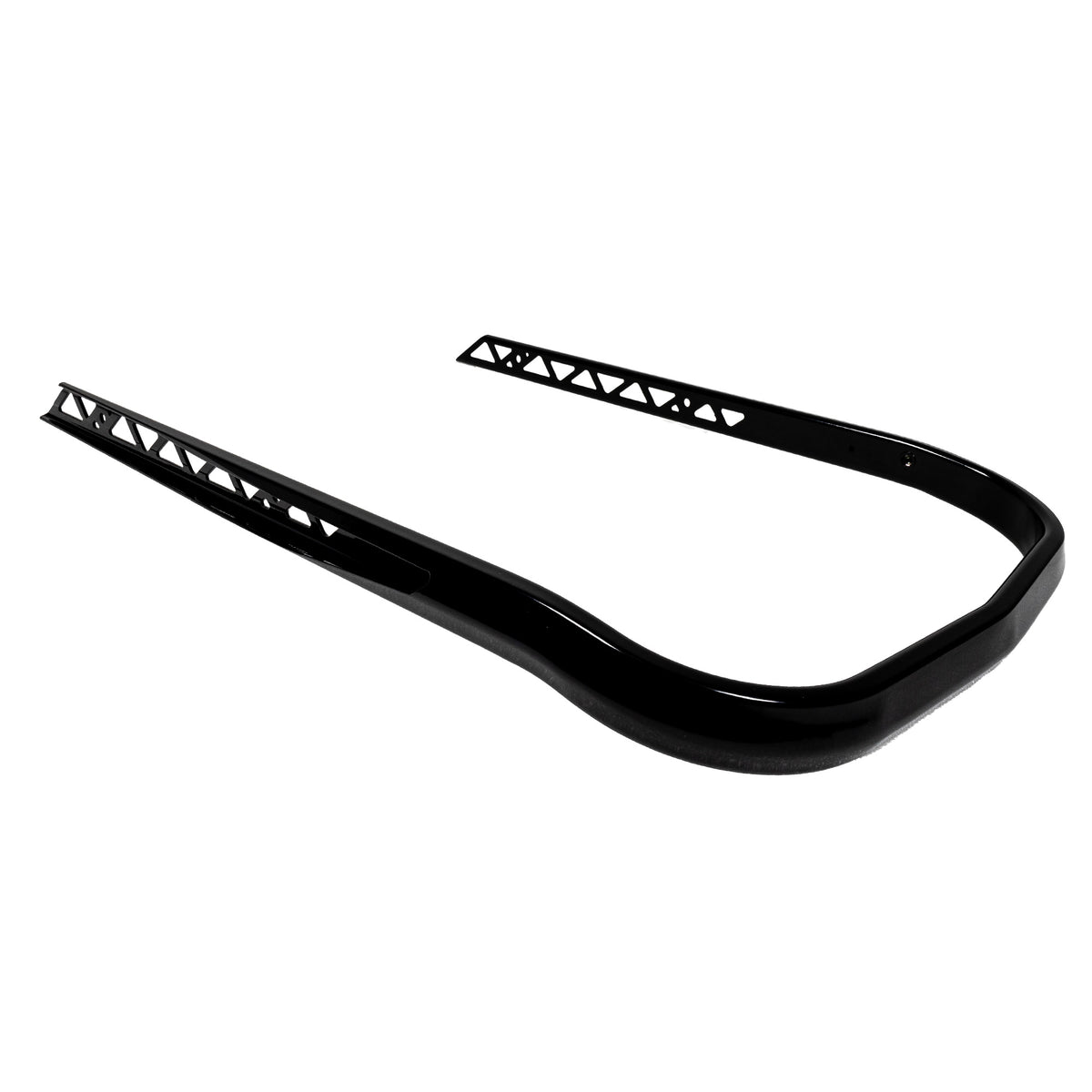 Polaris Gloss Black Aluminum Rear TP129 Bumper 1023919-067 Indy