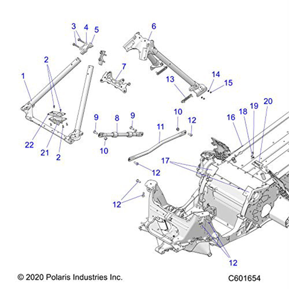 Polaris 1024479 Regulator Mount Indy Rush Switchback 800 850 650 XC SP S