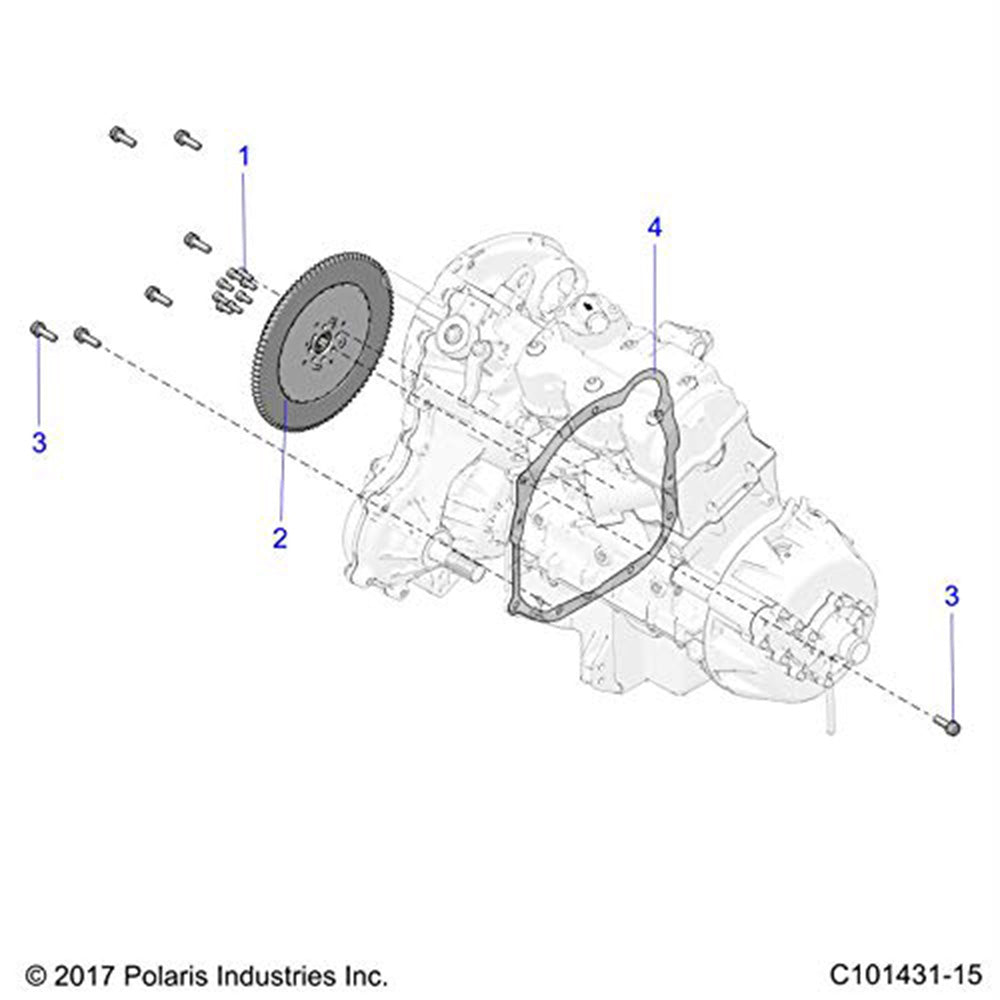 Genuine OEM Polaris Spring Damper Sportsman Scrambler 1333090