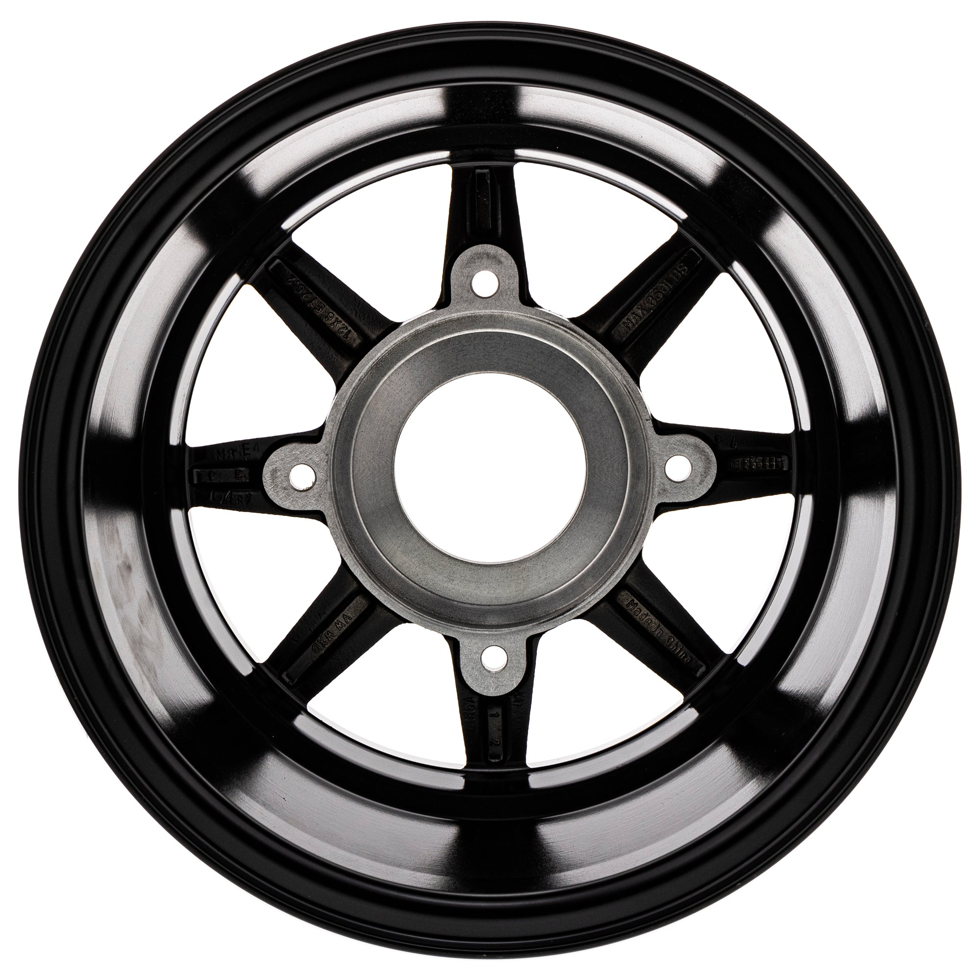 Polaris 1521106-067 Black Front Rim 12 X 6 CAST 26.2 RZR Ranger 800 700 550 500