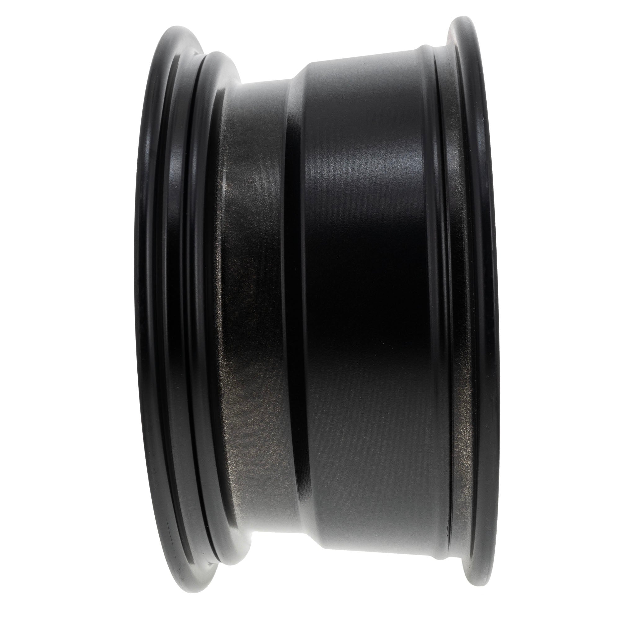 Polaris Matte Black Front Rim 12 x 6 1521106-458