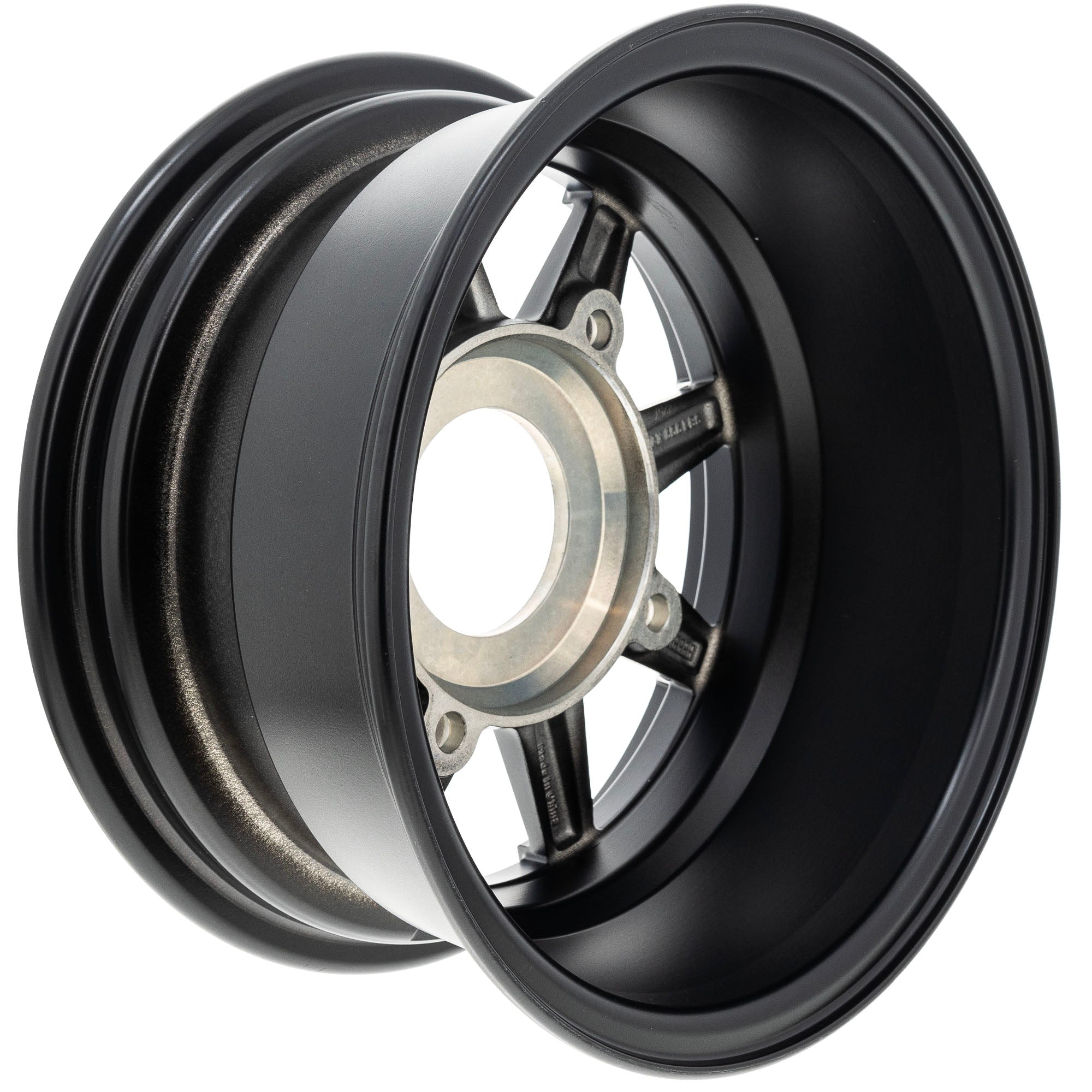 Polaris 1521106-458 Genuine OEM 26.2 Matte Black Front Cast Rim for 2011-2017 RZR S XP 4