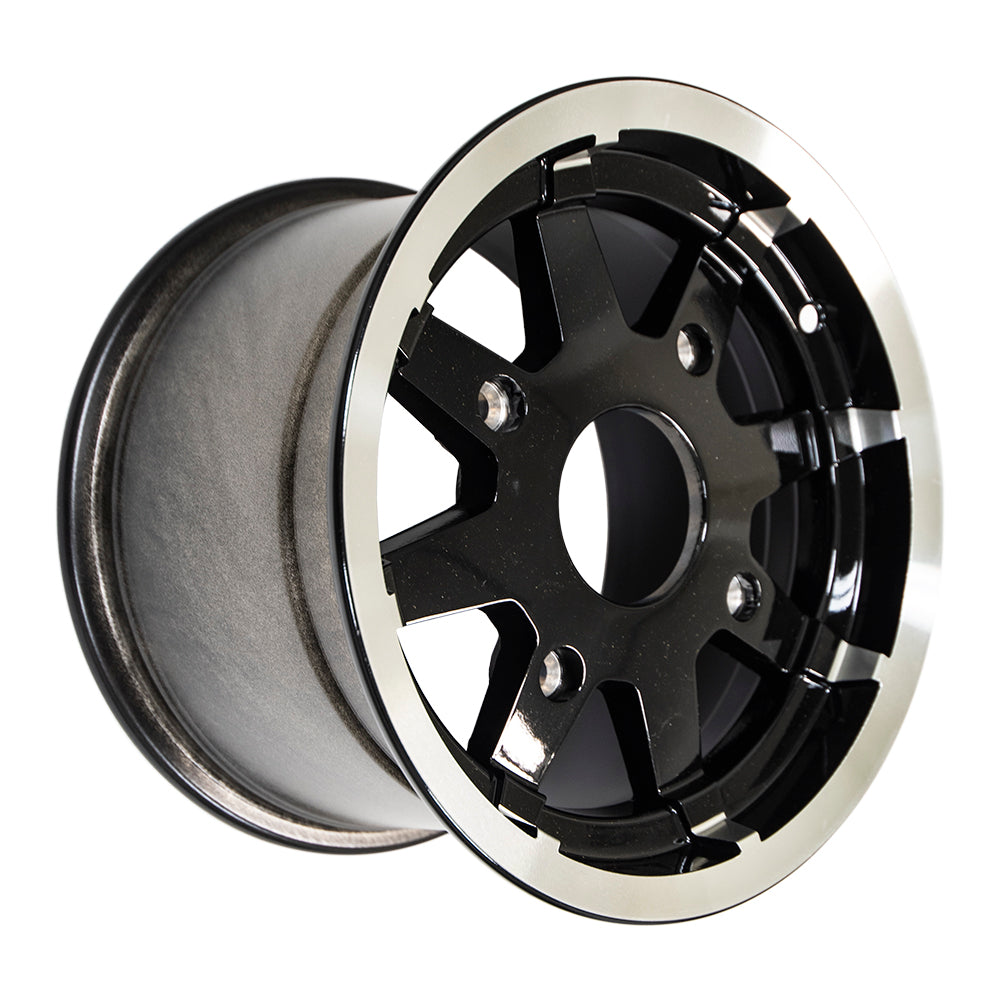 Polaris 1521161-067 Gloss Black Rear Wheel Rim RZR 800 S 2009-2011