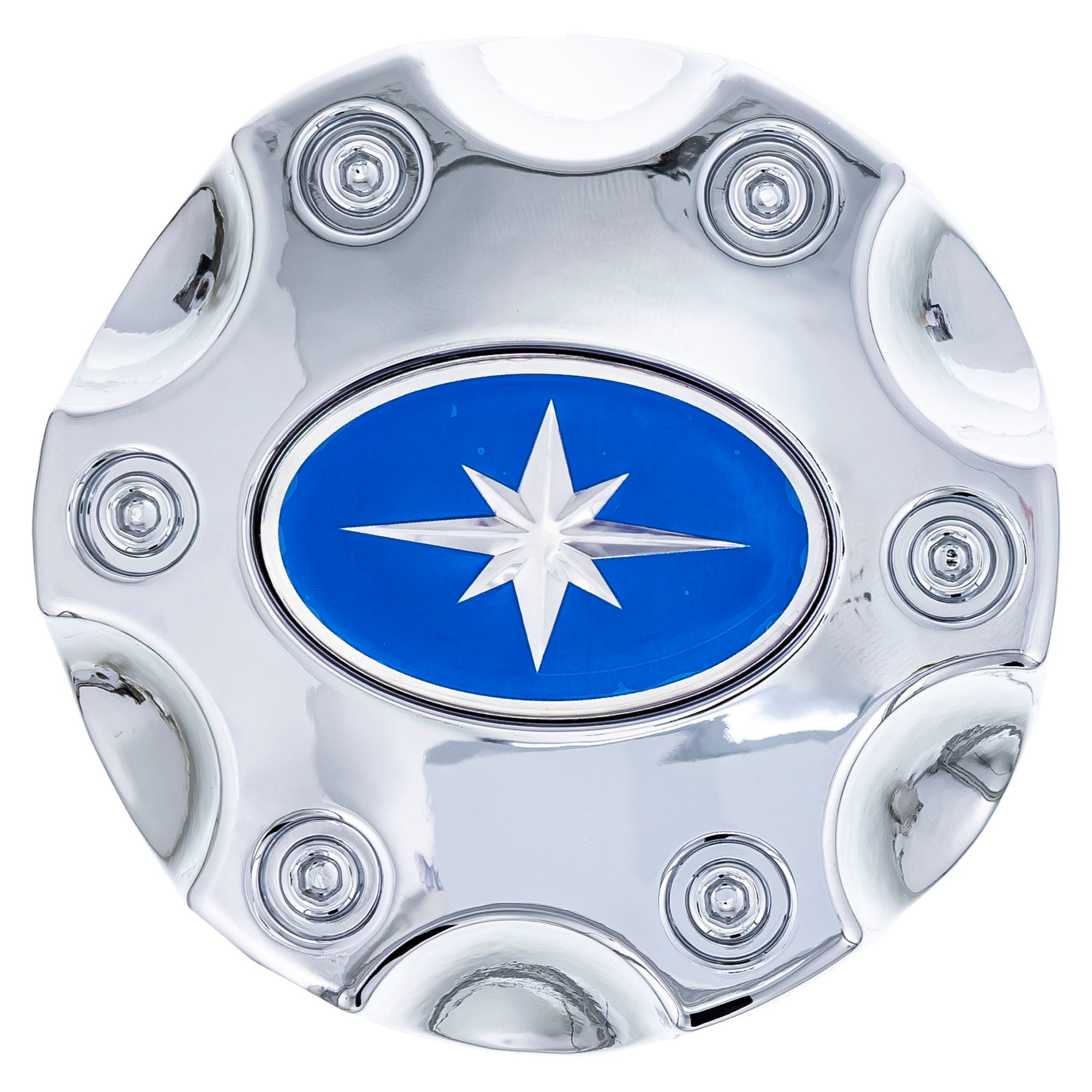 Polaris 1521509-410 Luster Sixr Center Hub Cap