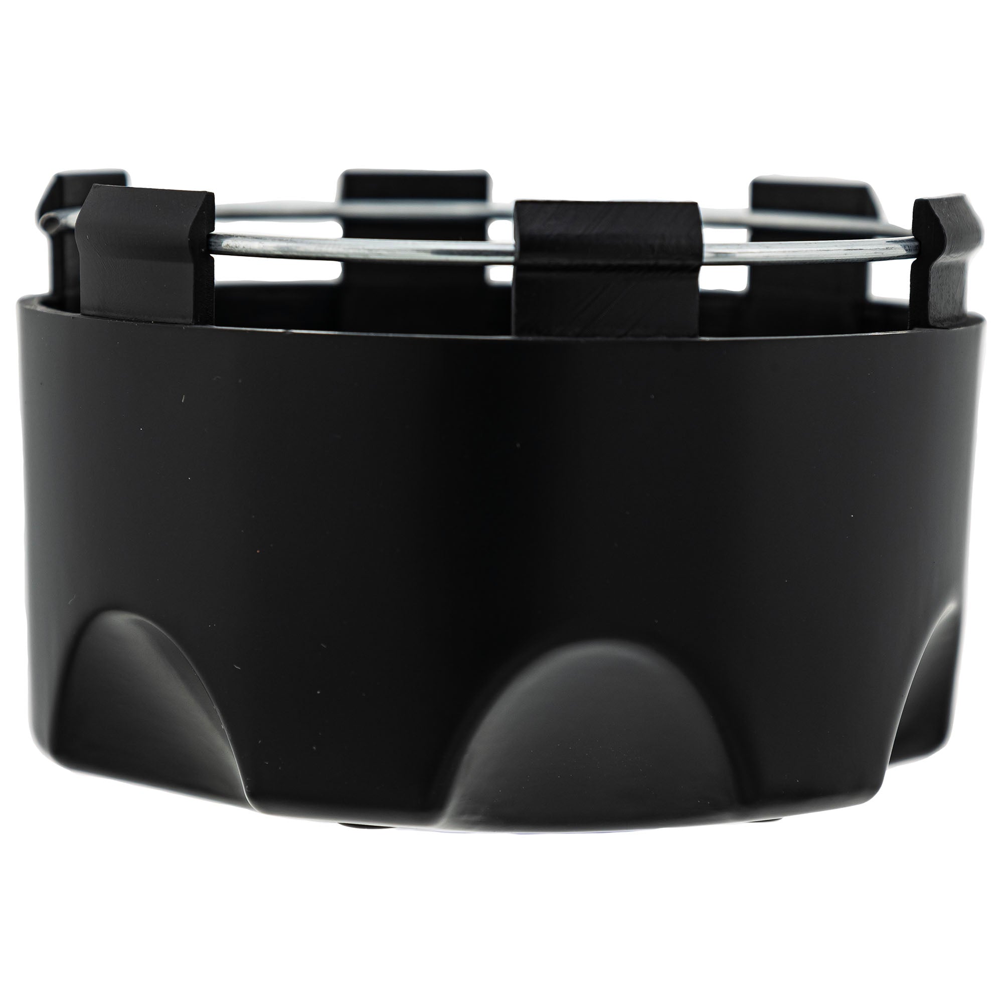 Polaris Matte Black Center Hubcap Wheels 1521509-521