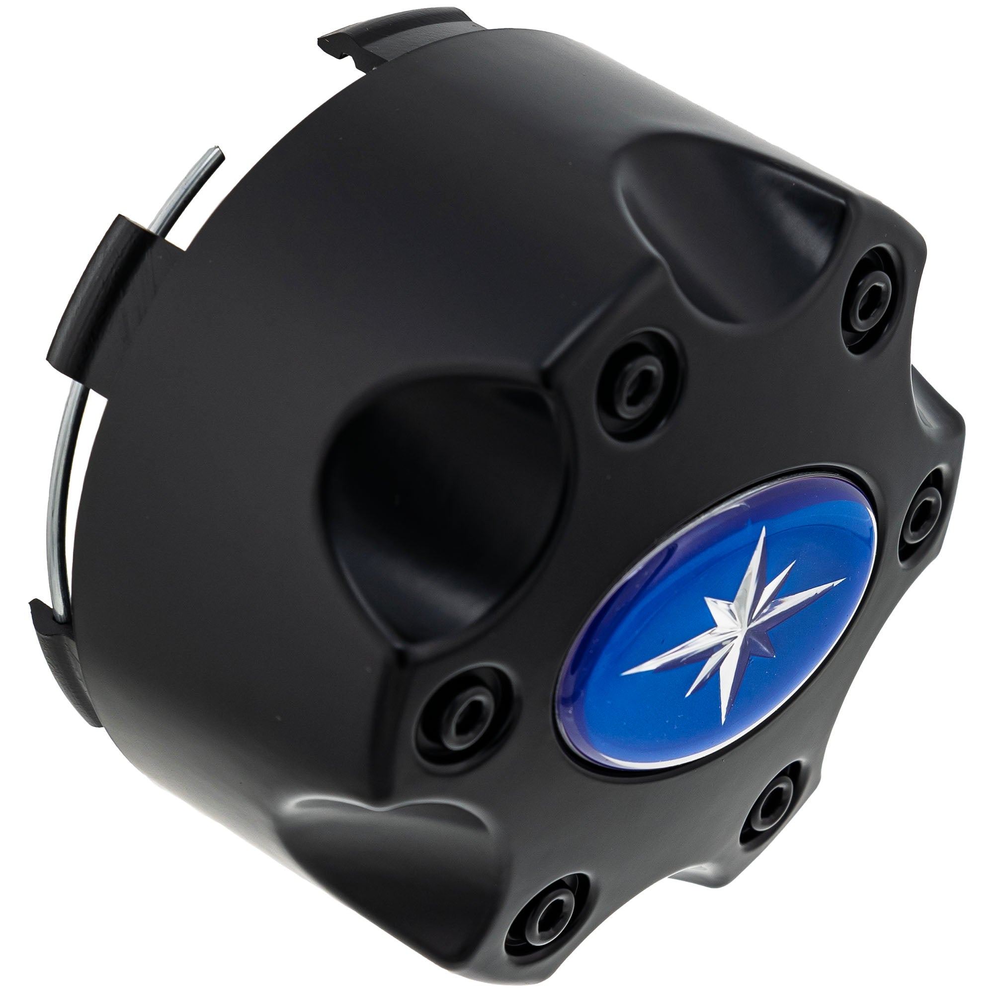 Polaris 1521509-521 Matte Black Center Hubcap Wheels Ranger Sportsman RZR 900 XP