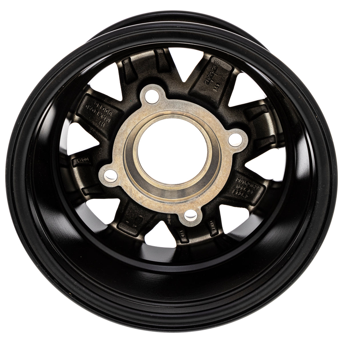 Polaris Gloss Black Front 12X6 Rim 1521629-067