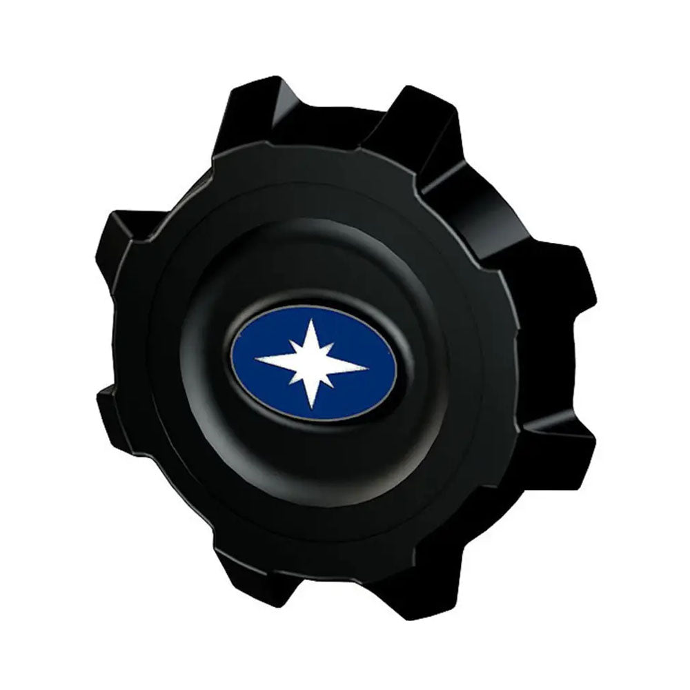 Polaris 1522243-458 Matte Black Fusion Base Hexlr Hub Cap