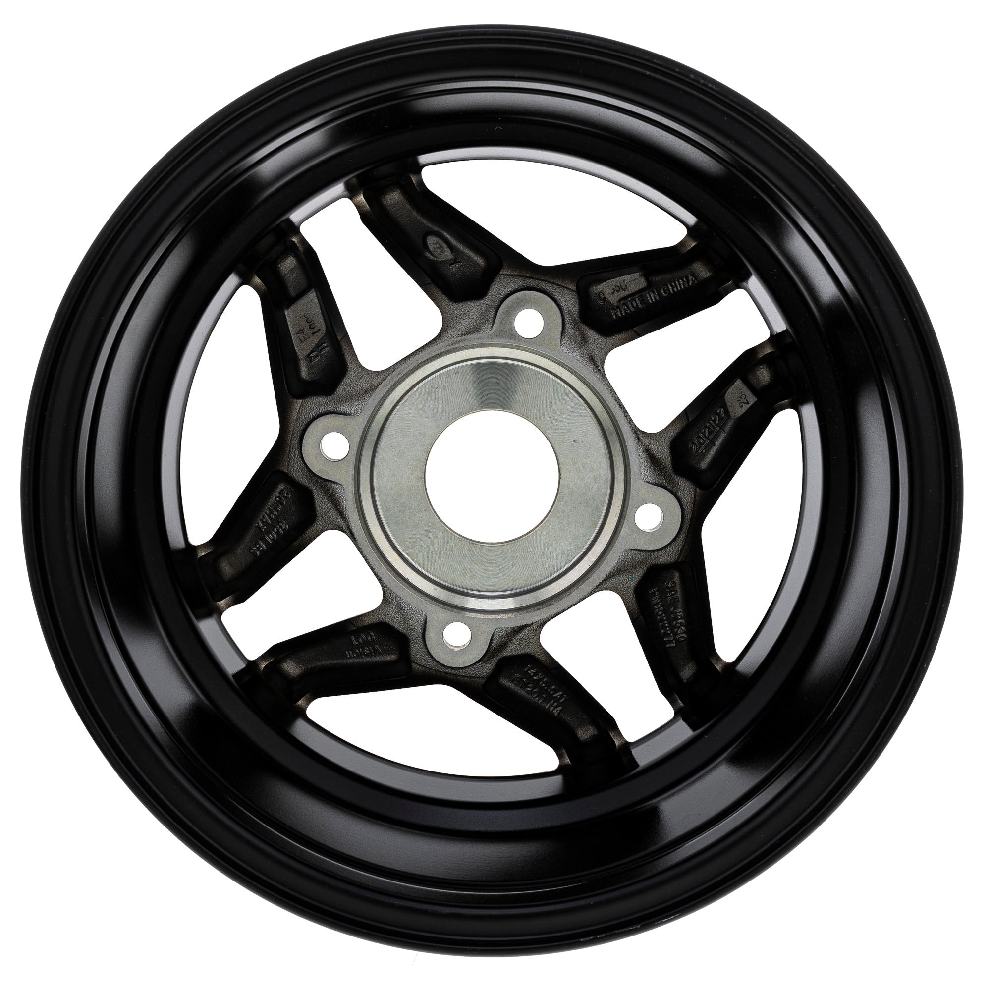 Polaris Gloss Black Front Cast 14X5.5 Rim 1522277-067