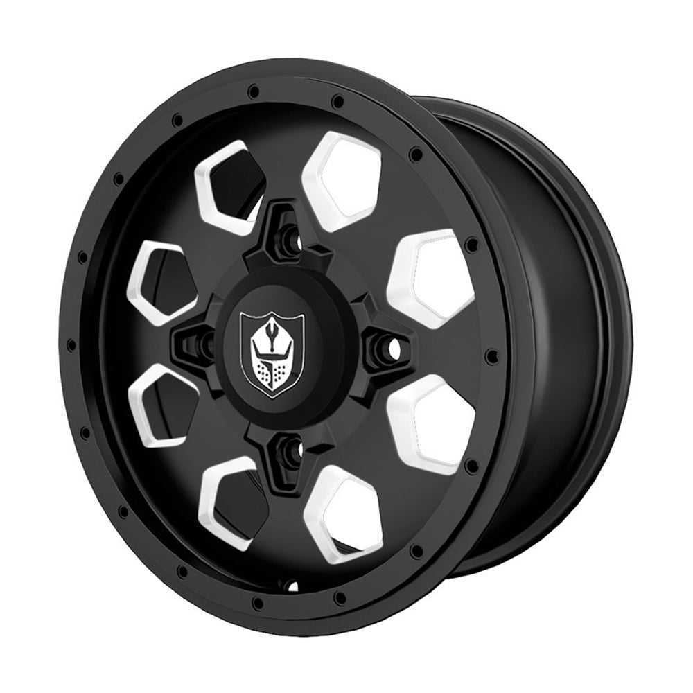 Polaris Pro Armor 1522435-458 Front/Rear Matte Black Hexlr 15" Rim 1000 900 XP