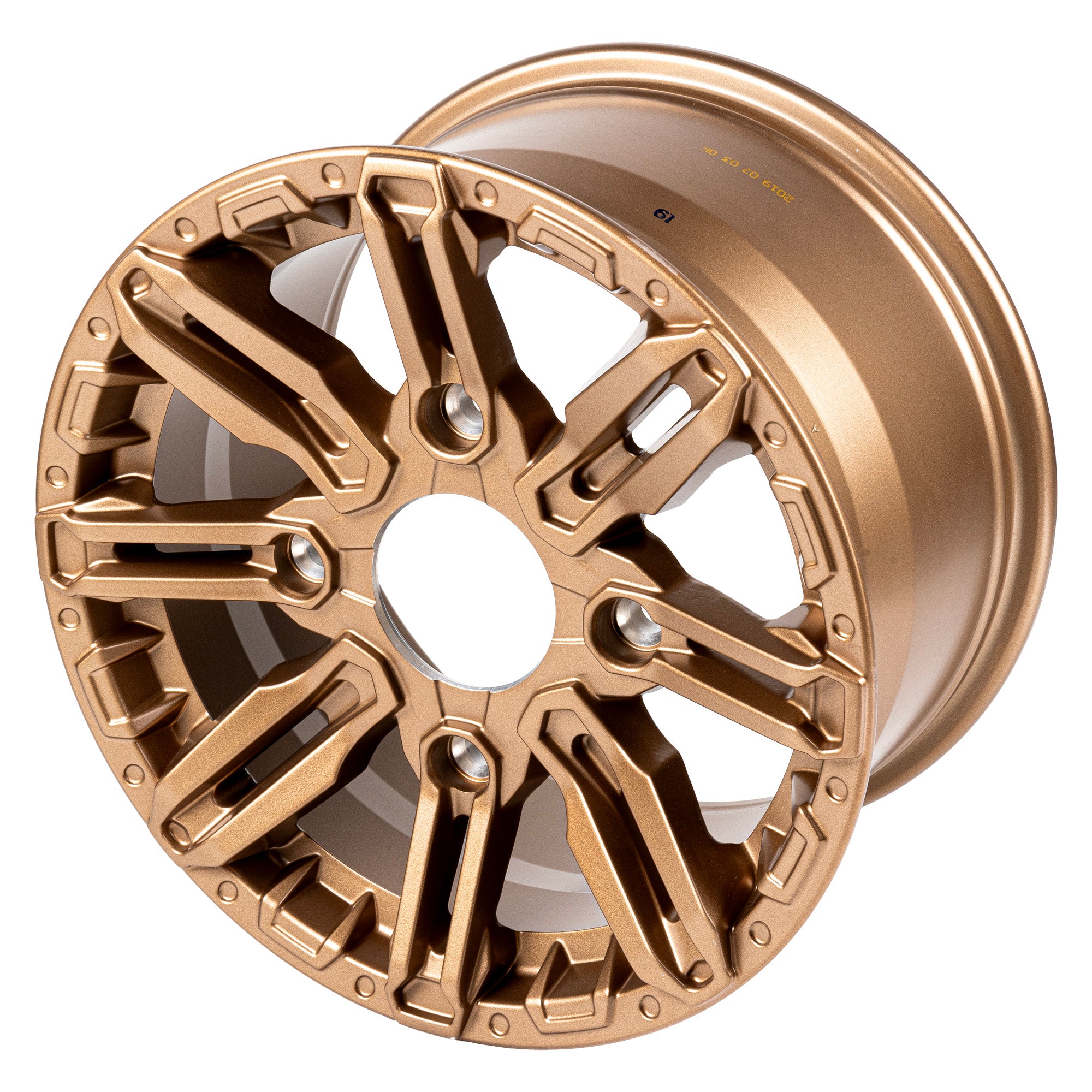 Polaris Medium Bronze Rear Cast 14X8 Rim 1522496-768 additional view