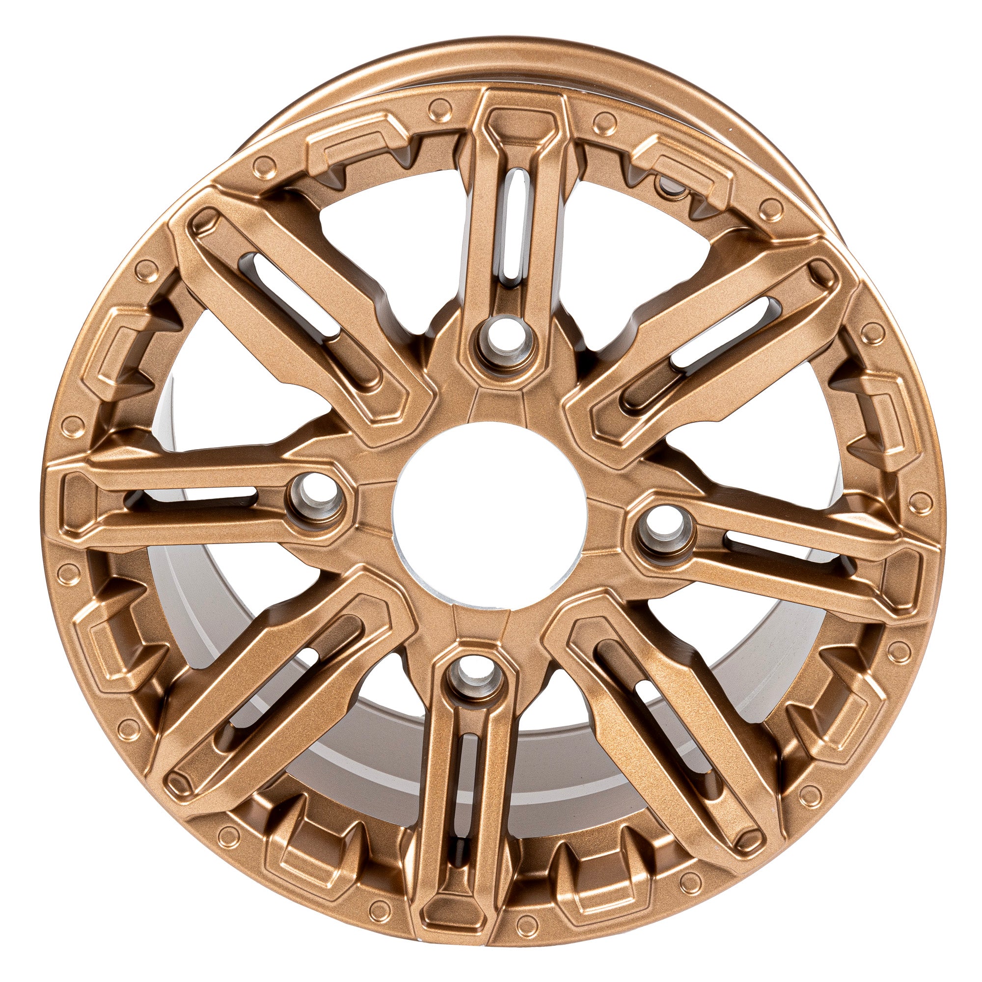 Polaris 1522496-768 RIM-REAR 14X8 CAST 50.1MM MBRZ General 1000