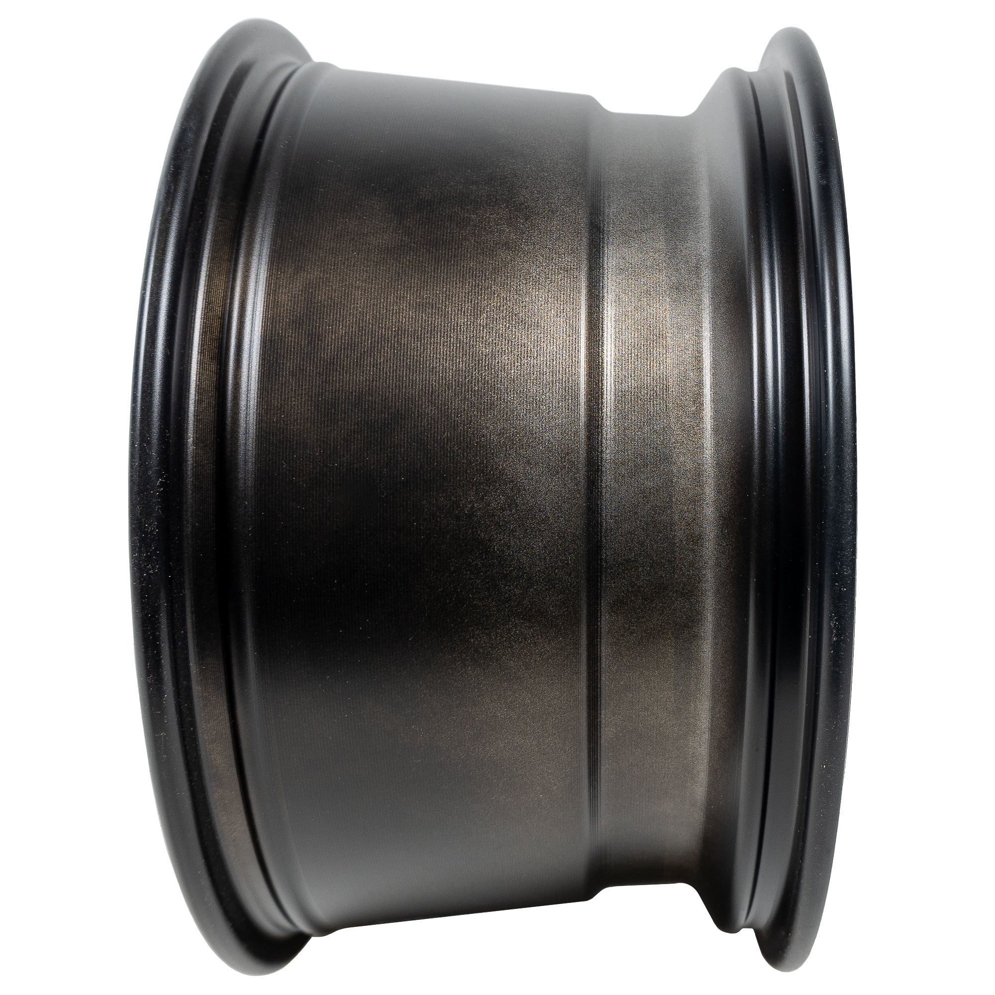 Polaris Matte Black Rear Cast 14X7.5 Rim 1522530-458
