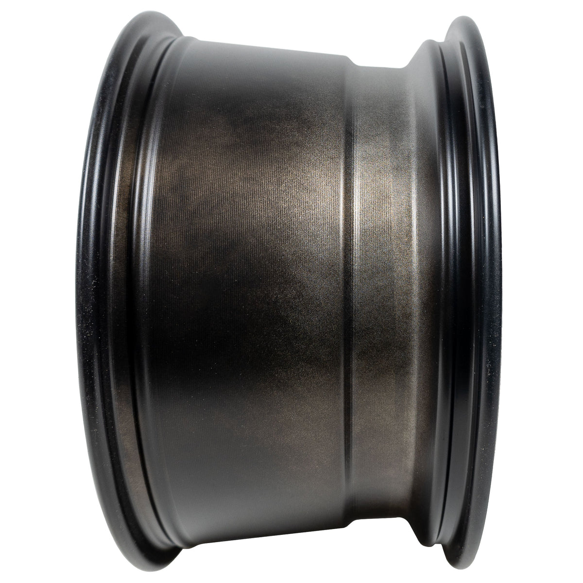 Polaris Matte Black Rear Cast 14X7.5 Rim 1522530-458