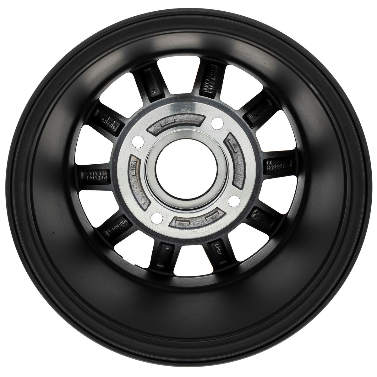 Polaris Flash Black Rear Cast 14X8 Rim 1522843-655