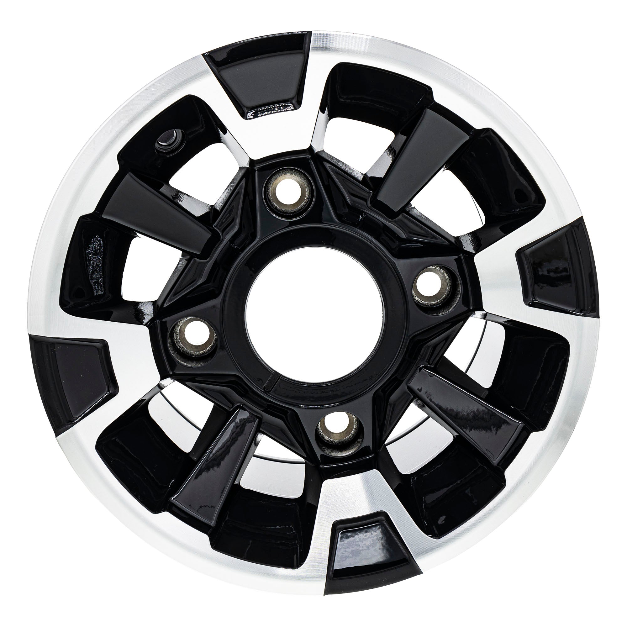 Polaris 1523041-266 Cruiser Black Rear Aluminum 12X8 Rim Ranger 1000 XP Crew