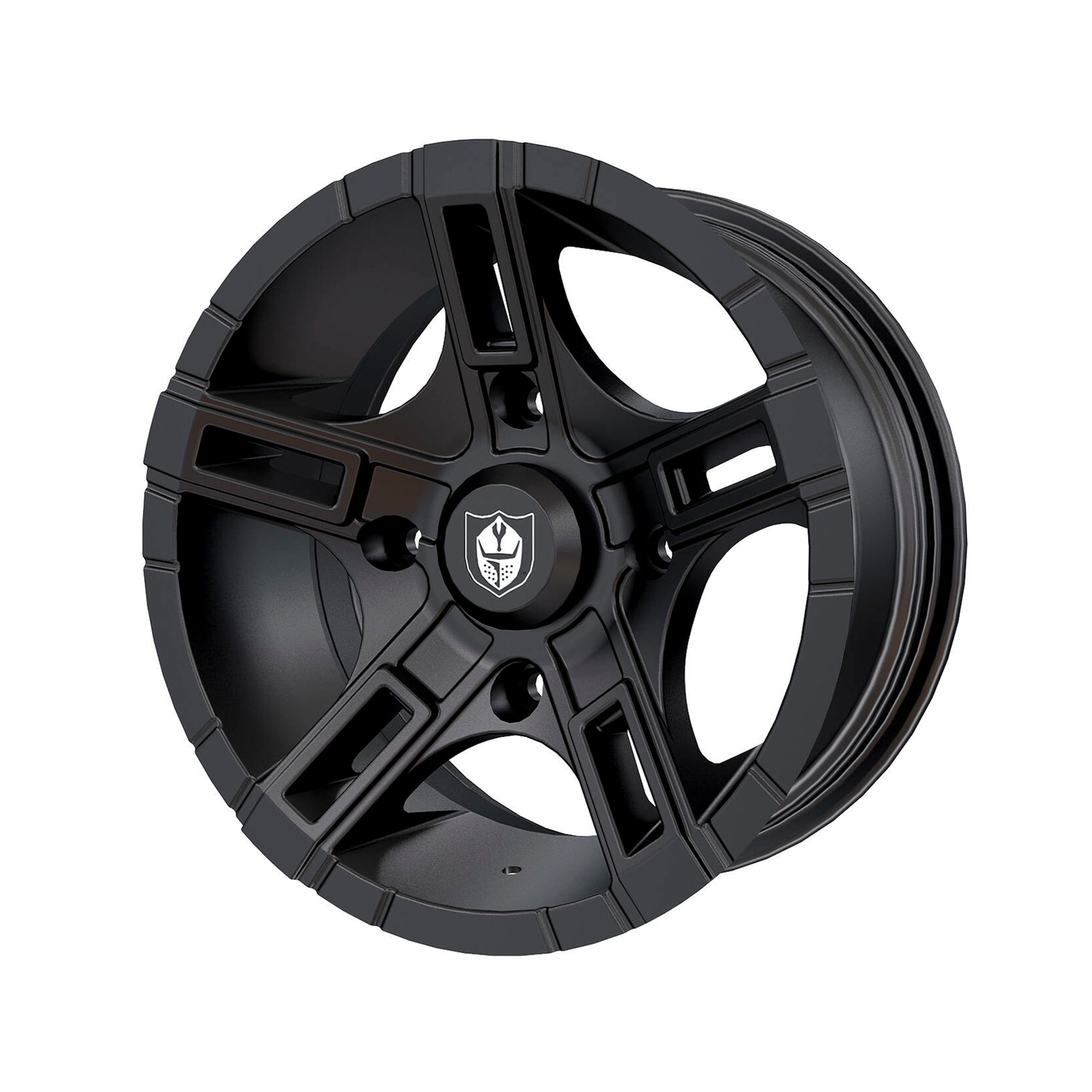 Polaris Pro Armor 1523102-458 Matte Black 15X7 Flare Wheel 1000 900 XP Turbo S
