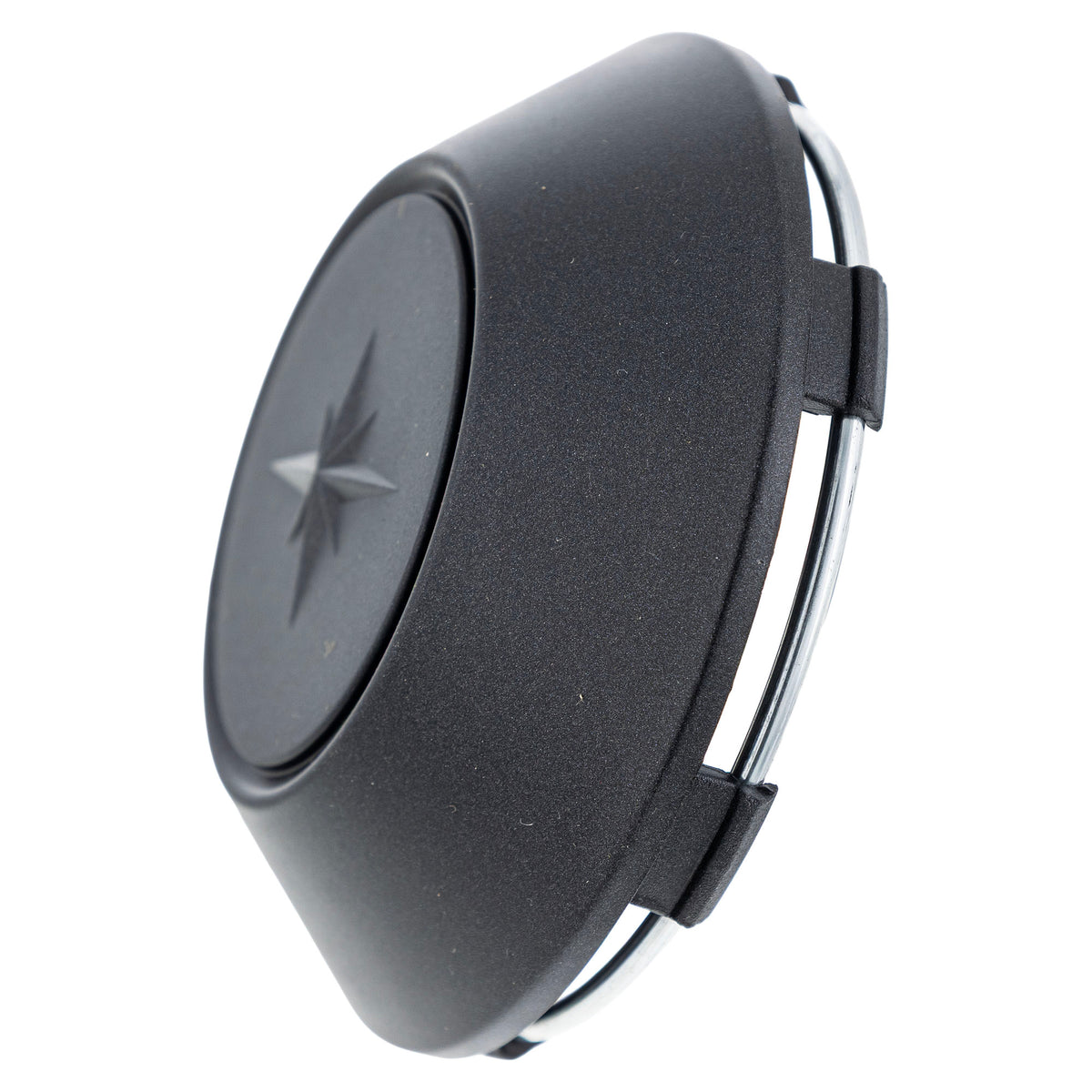 Polaris Black Flush Rim Center Cap 1523153-655