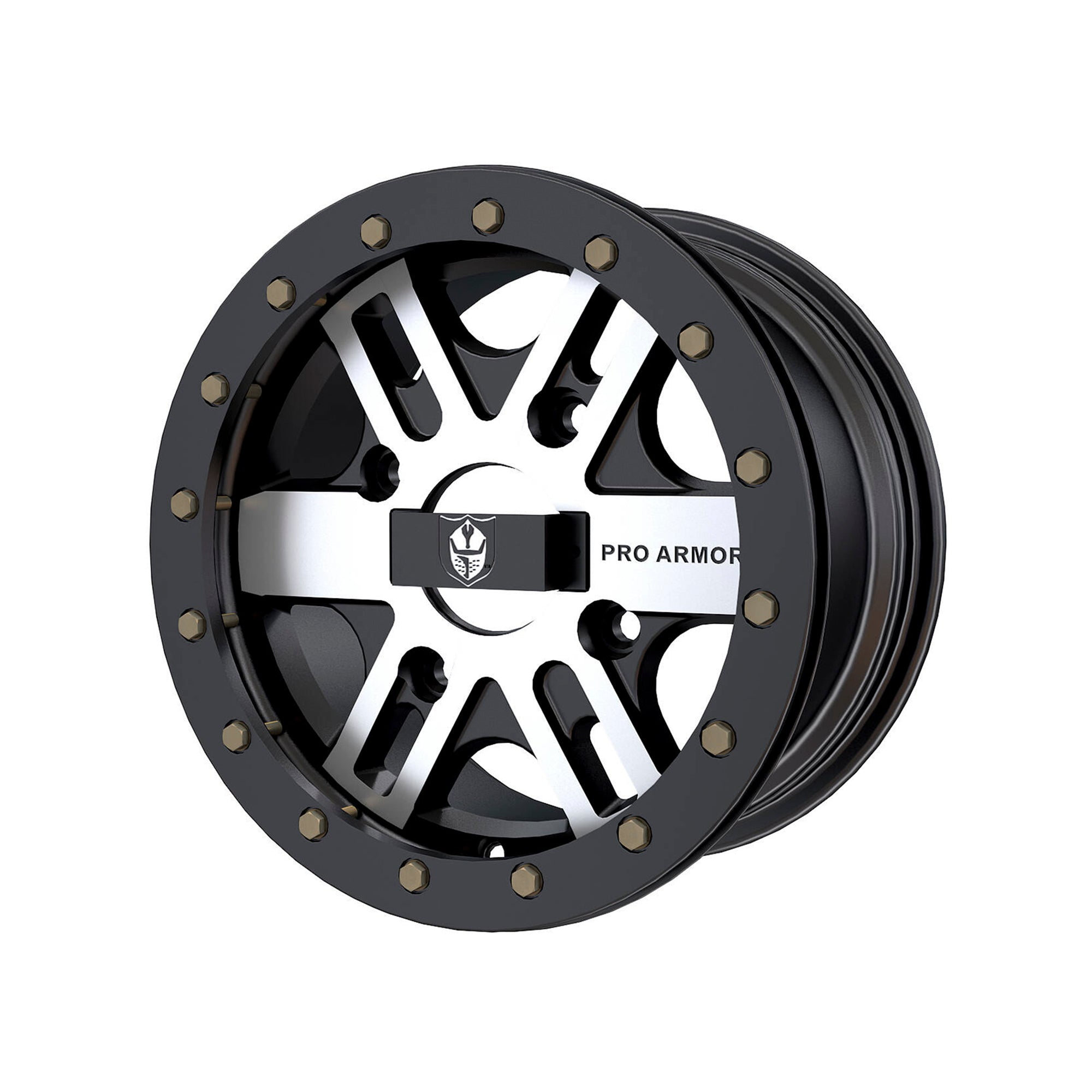 Polaris Pro Armor 1523284 Black Accent Combat Wheel w/ Ring 1000 900 570 500 XP